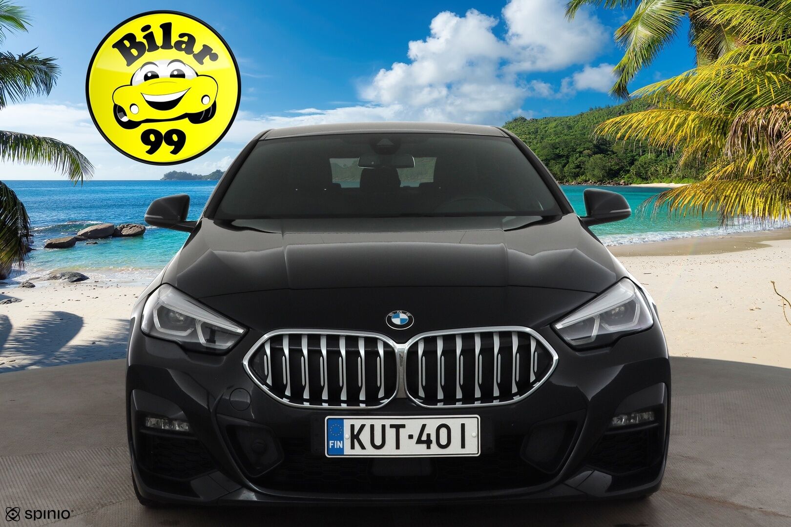 BMW 218 2022 F44 Gran Coupé 218i A Business M Sport * Vakkari / LED / P-Tutkat / Sisätilanlämmitin / Navi / Kaistavahti * - Koukku / Merkkihuollettu / 1-om Suomi-auto / Kahdet renkaat - HULLUT BLACKWEEK JATKOT - KORKOTARJOUS 2,49%