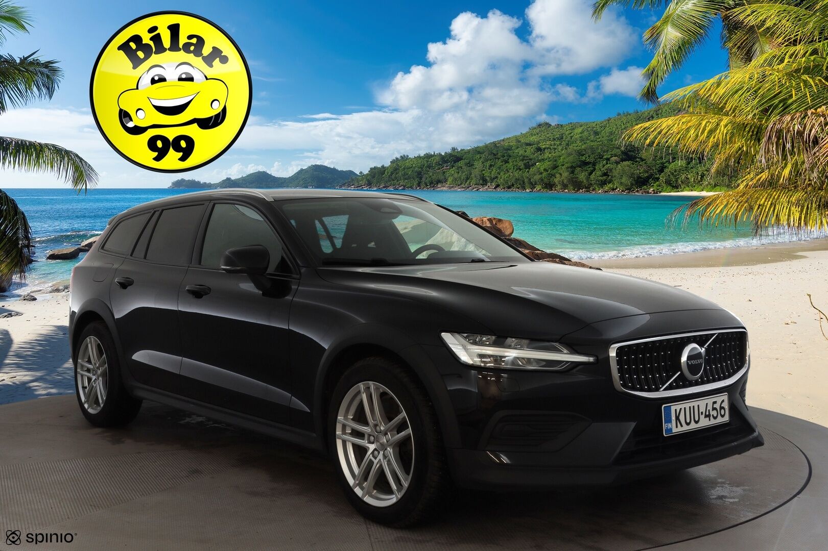 Volvo V60 Cross Country 2023 B4 AWD D-MHEV Business Core aut * ACC / P.tutka / Webasto / LED / Navi / Koukku / Sähköluukku / Facelift / BLIS * - 1.Om Suomi-auto / Kahdet renkaat aluvanteilla - HULLUT BLACKWEEK JATKOT - KORKOTARJOUS 2,49%