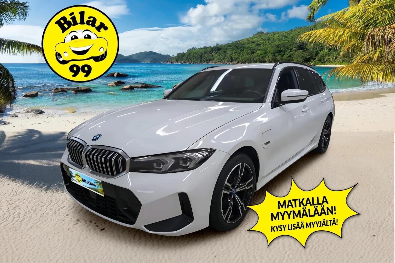 BMW 330 2023 G21 Touring 330e xDrive A Charged Edition M-Sport ** Adapt.vakkari / P-Kamera / HiFi / / Comfort Access ** - 1.om Suomi-auto / 2x vanteet / Merkkihuollettu - Osta nyt, maksa vasta ensi vuonna