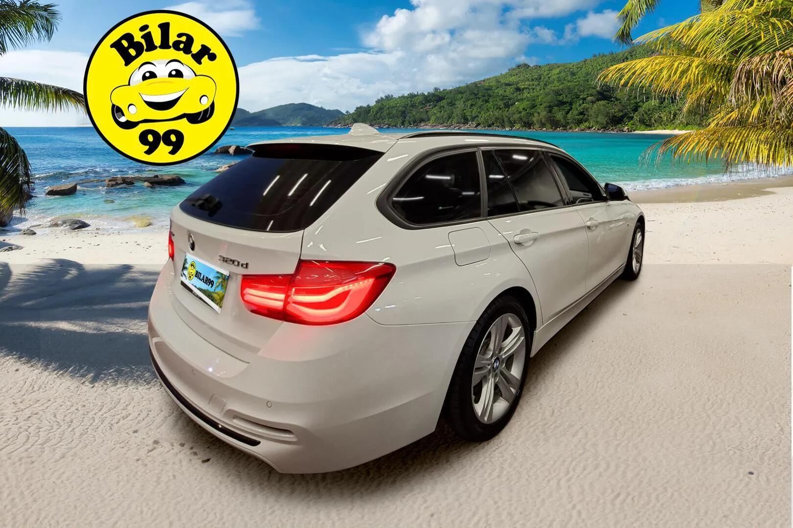 BMW 320 2017 320d xDrive Farmari (AC) 4ov 1995cm3 A - | Sport - Line | Neliveto | Kahdet renkaat alumiinivanteilla | BMW - LED | Sport penkit | Vakionopeudensäädin | 