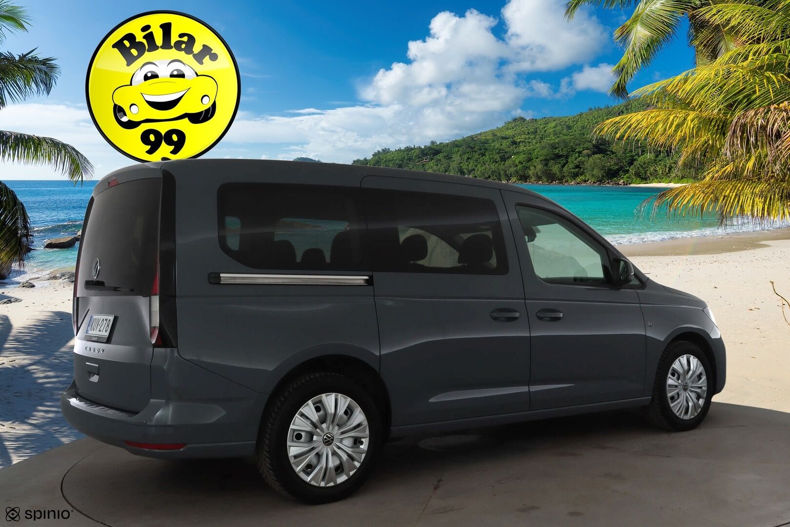 Volkswagen Caddy Maxi 2023 Family 1,5 TSI 84kW DSG 7-Paikkainen * Vakkari / P.tutkat / Webasto / Kaistavahti / Navi / 2xRenkaat * - 1.Om Suomi-auto 