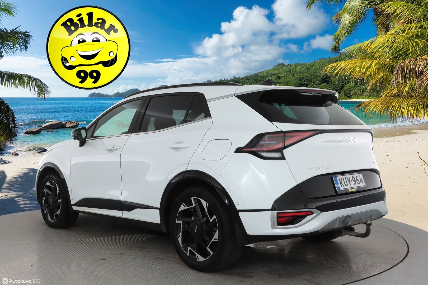 Kia Sportage 2023 1,6 T-GDI AWD Plug-in Hybrid GT-Line **360-kamera / Muistipenkit / H&K / Ilmastoidut penkit / Koukku / TULOSSA** - 3,99 % KORKOTARJOUS TÄHÄN AUTOON - 