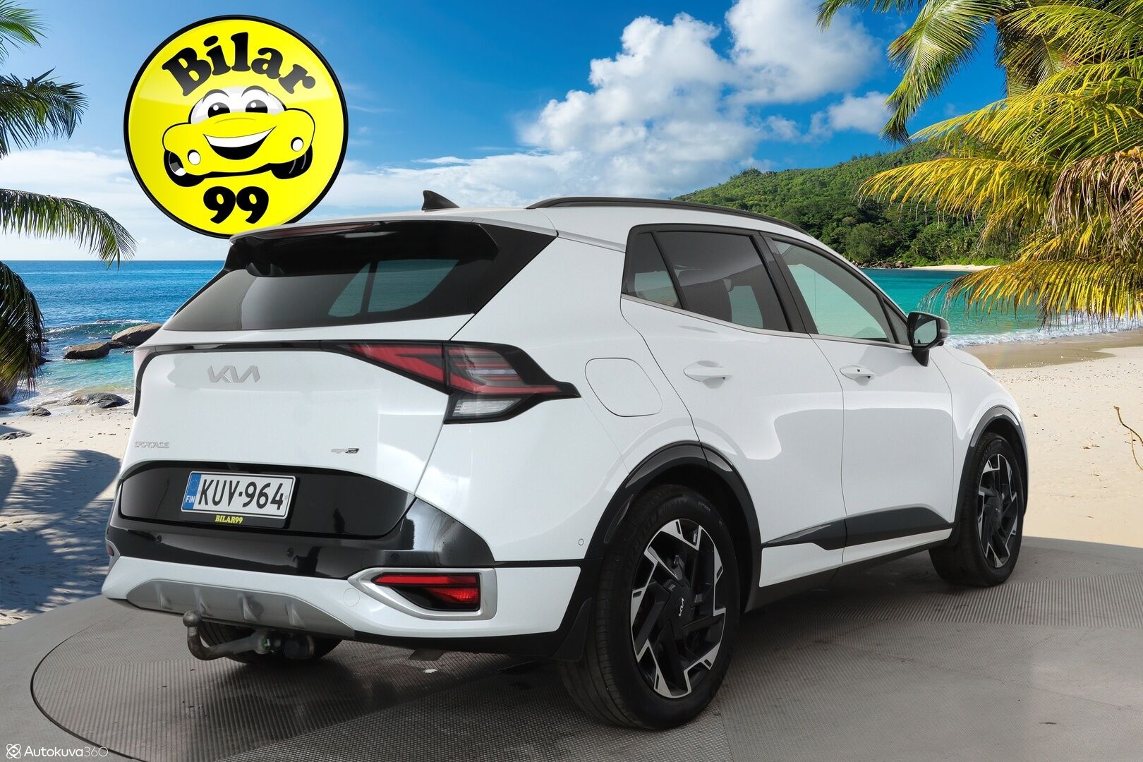 Kia Sportage 2023 1,6 T-GDI AWD Plug-in Hybrid GT-Line **360-kamera / Muistipenkit / H&K / Ilmastoidut penkit / Koukku / TULOSSA** - 3,99 % KORKOTARJOUS TÄHÄN AUTOON - 