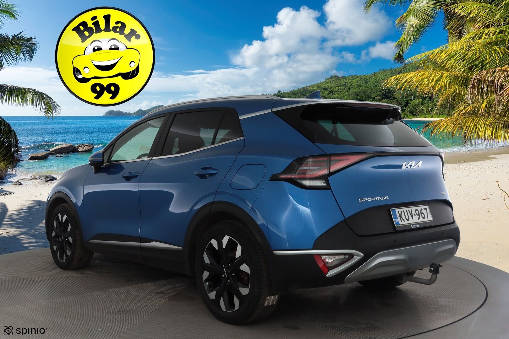 Kia Sportage 2022 1,6 T-GDI AWD Plug-in Hybrid Business Premium AT 265hv * ACC / LED / Koukku / 360° / Navi / Kaistavahti / Keyless * - Suomi-auto / Akku kuntotarkastettu SoH 98% / 2x Latauskaapelit / Kahdet renkaat / Merkkihuollettu! - HULLUT VÄLIPÄIVÄT KORKOTARJOUS 2,49%