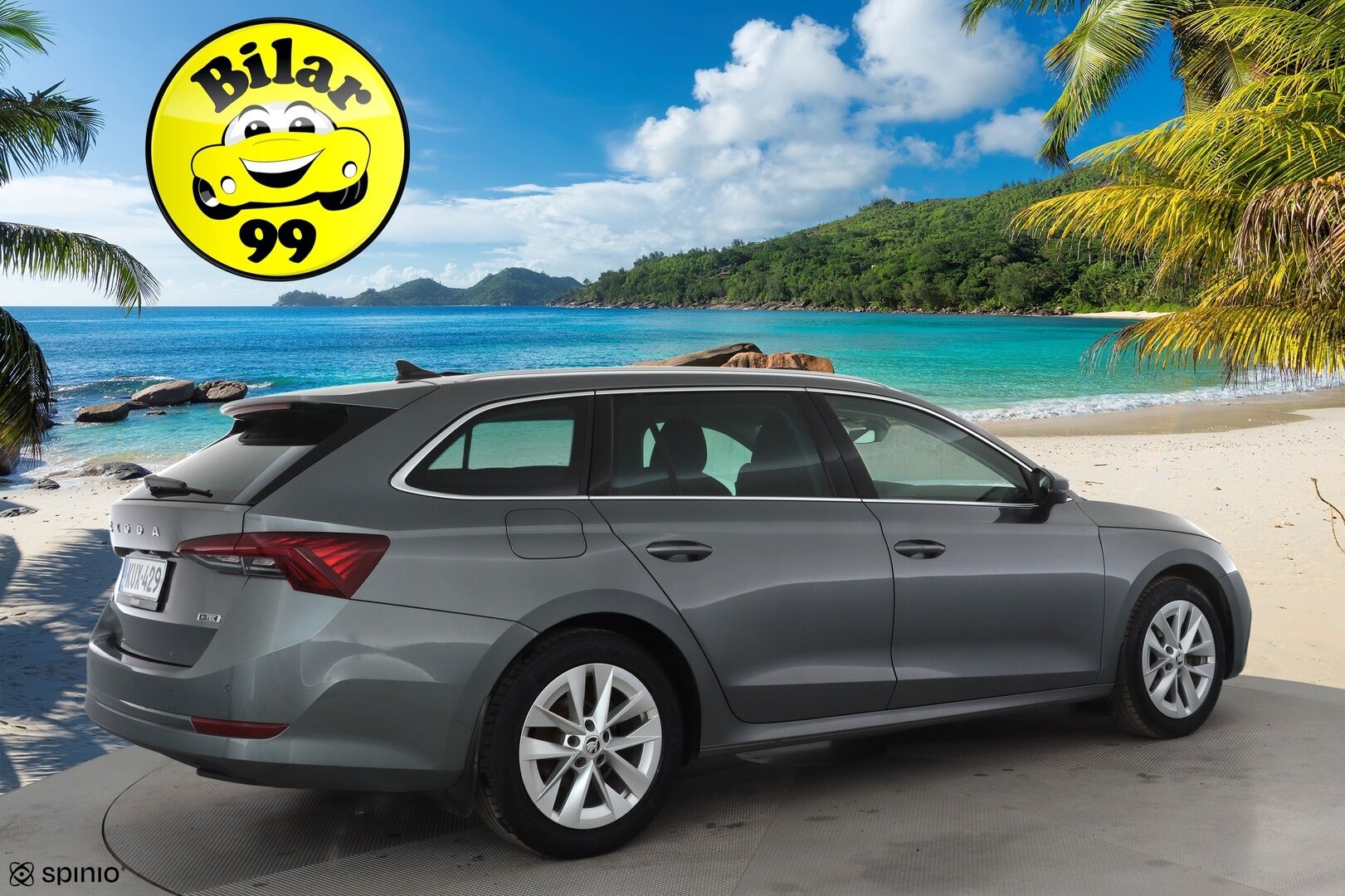 Skoda Octavia 2023 Combi 1.5 TSI Style eTEC DSG * Koukku / ACC / Webasto / Matrix-LED / P.Kamera / Smartlink / Keyless * - 1-om Suomi-auto / Kahdet renkaat aluvanteilla - HULLUT AVAJAISHULINAT KORKOTARJOUS 3,29 %