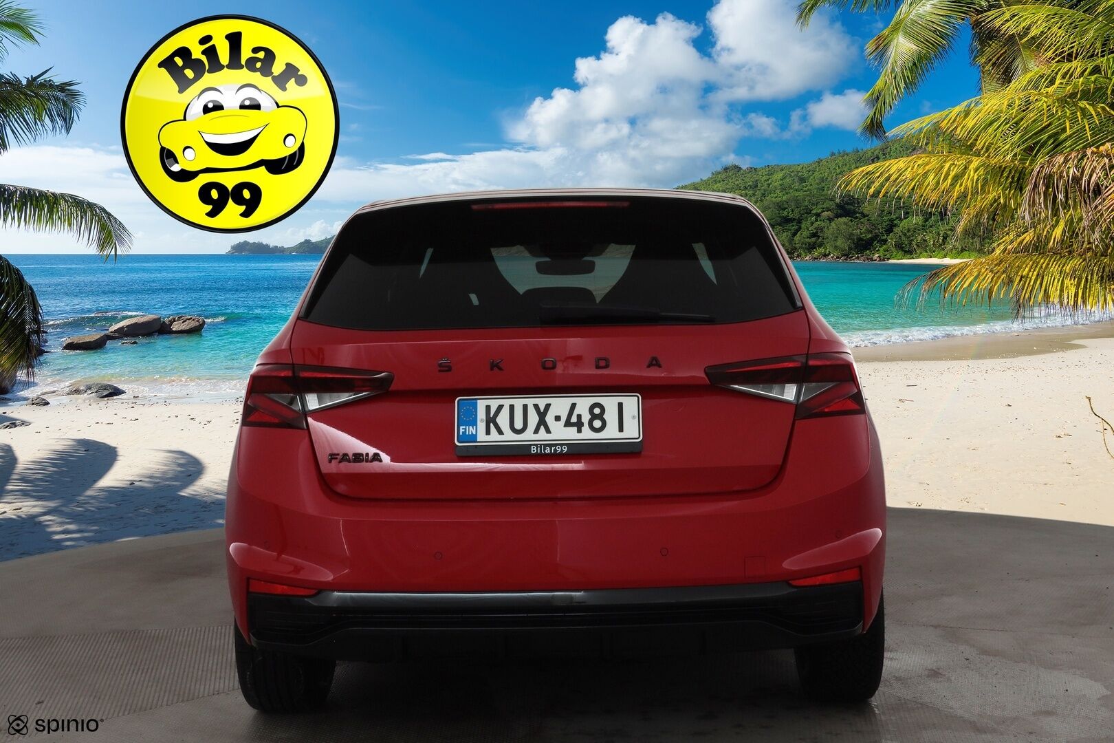 Skoda Fabia 2023 1.5 TSI Monte Carlo DSG * ACC / Lasikatto / Digimittari / P.tutkat / Apple&Android / Keyless * - 1.Om suomi-auto / Kahdet renkaat - HULLUT AVAJAISHULINAT KORKOTARJOUS 3,29 %