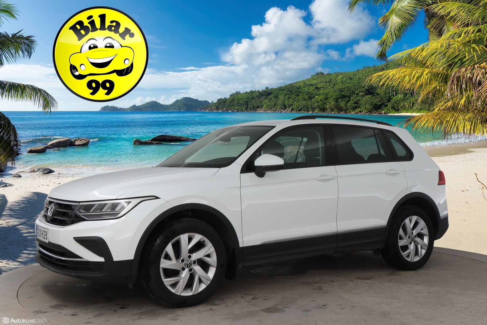 Volkswagen Tiguan 2023 Comfort 2,0 TDI SCR 110 kW 4MOTION DSG-automaatti / Adapt.Vak / PA-Lämmitin / Vetokoukku / Ratinlämmitin / - 3,99 % KORKOTARJOUS TÄHÄN AUTOON - / Harvinainen / Facelift / Juuri huollettu ja katsastettu  / 2x hyvät renkaat /