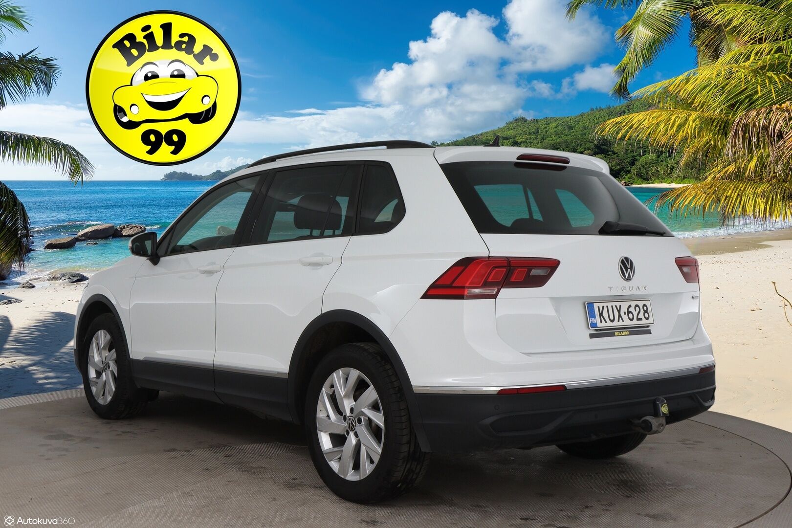 Volkswagen Tiguan 2023 Comfort 2,0 TDI SCR 110 kW 4MOTION DSG-automaatti / Adapt.Vak / PA-Lämmitin / Vetokoukku / Ratinlämmitin / - 3,99 % KORKOTARJOUS TÄHÄN AUTOON - / Harvinainen / Facelift / Juuri huollettu ja katsastettu  / 2x hyvät renkaat /