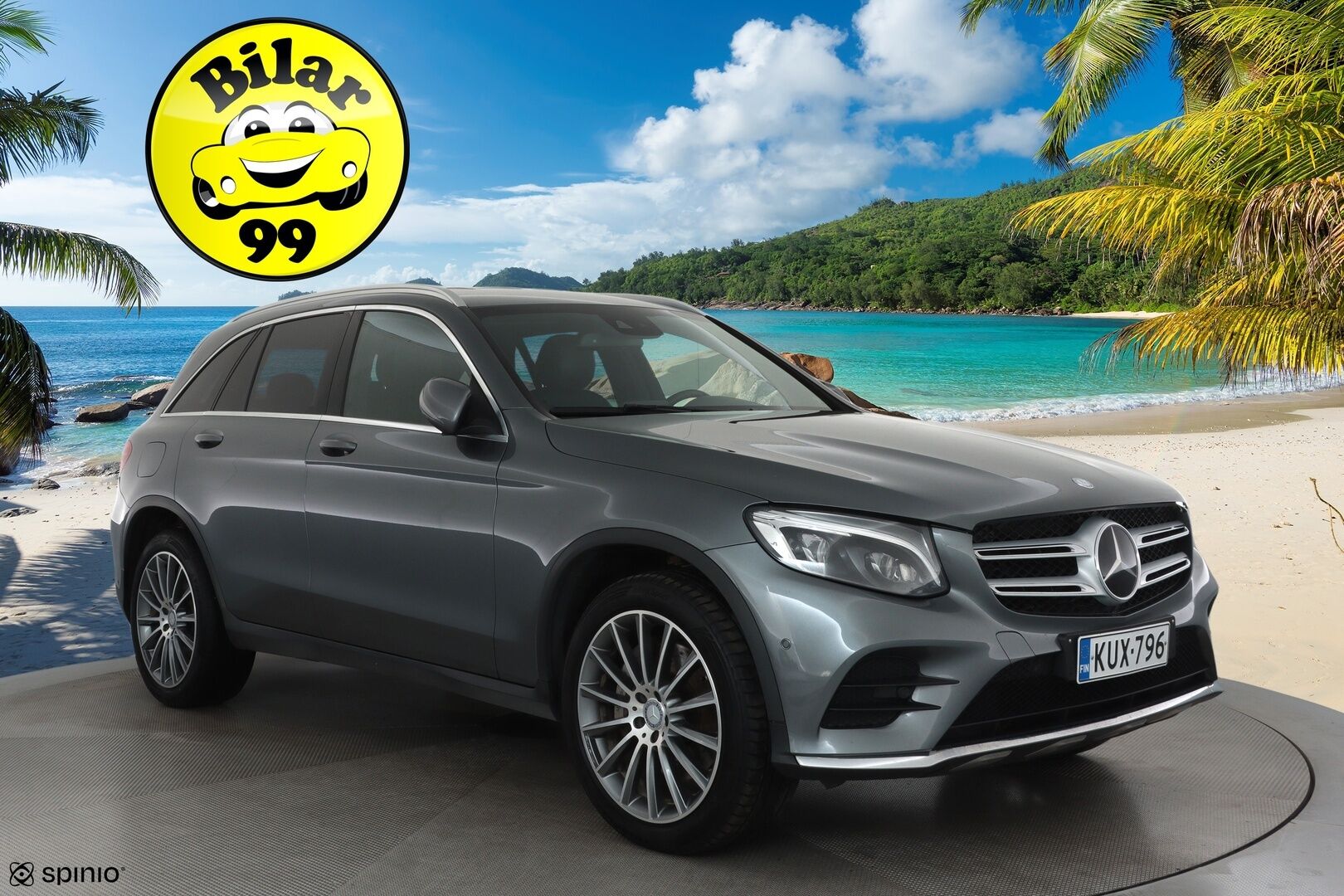 Mercedes-Benz GLC 2016 220 d 4Matic A Premium Business AMG **Distronic Pro / Burmester / Webasto / Ilma-alusta / Koukku / P.kamera / ILS-LED** - Kahdet Renkaat