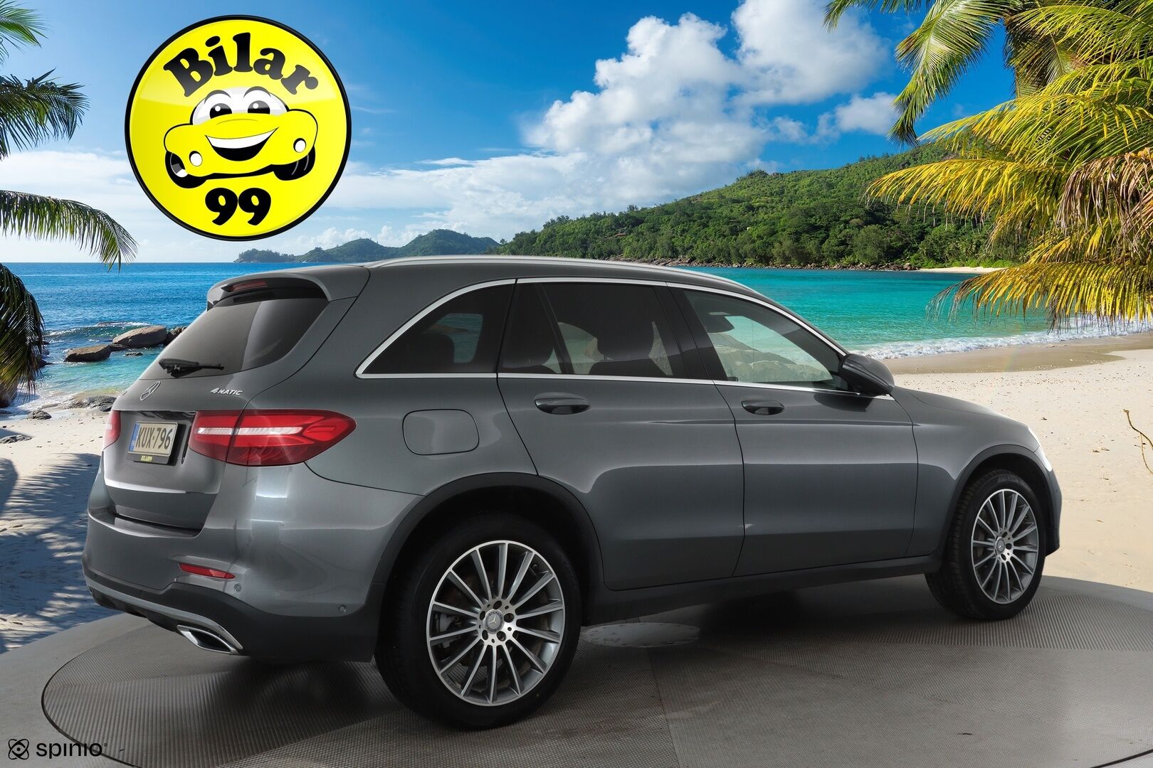 Mercedes-Benz GLC 2016 220 d 4Matic A Premium Business AMG **Distronic Pro / Burmester / Webasto / Ilma-alusta / Koukku / P.kamera / ILS-LED** - Kahdet Renkaat