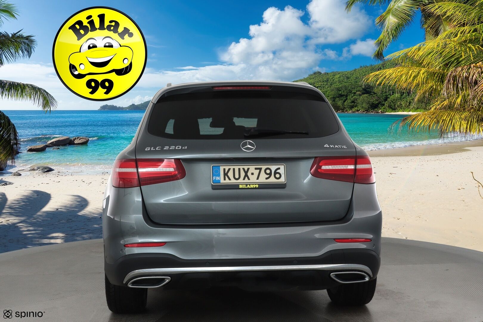Mercedes-Benz GLC 2016 220 d 4Matic A Premium Business AMG **Distronic Pro / Burmester / Webasto / Ilma-alusta / Koukku / P.kamera / ILS-LED** - Kahdet Renkaat