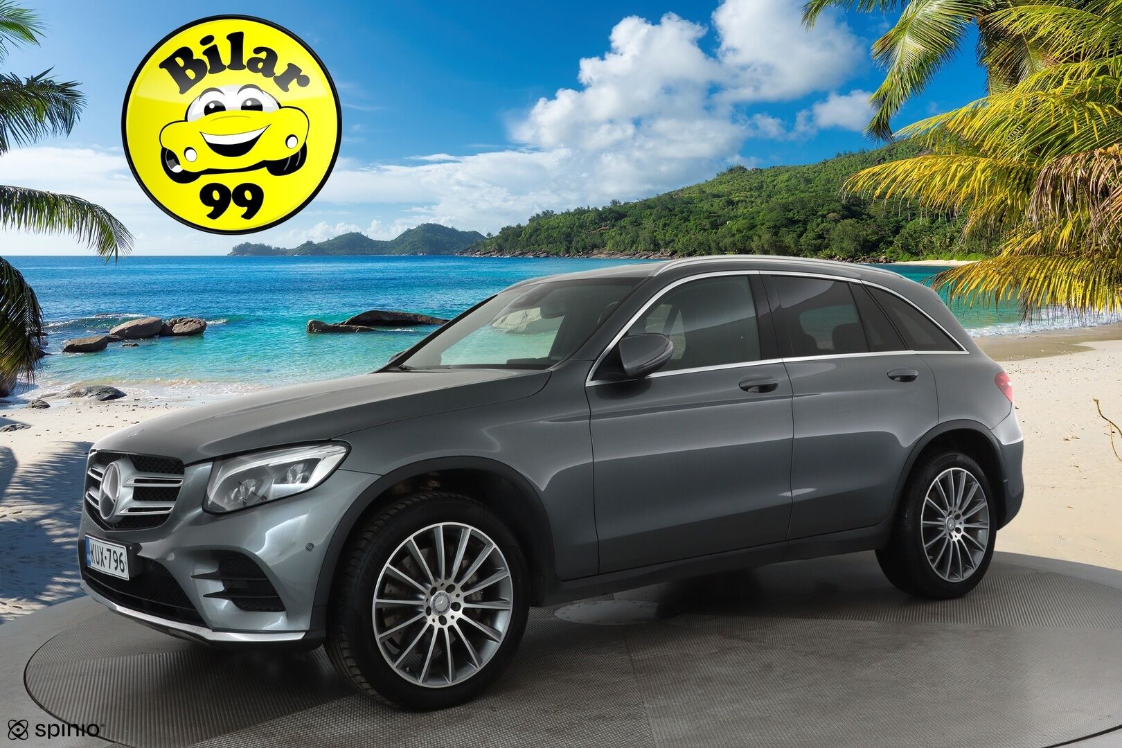Mercedes-Benz GLC 2016 220 d 4Matic A Premium Business AMG **Distronic Pro / Burmester / Webasto / Ilma-alusta / Koukku / P.kamera / ILS-LED** - Kahdet Renkaat