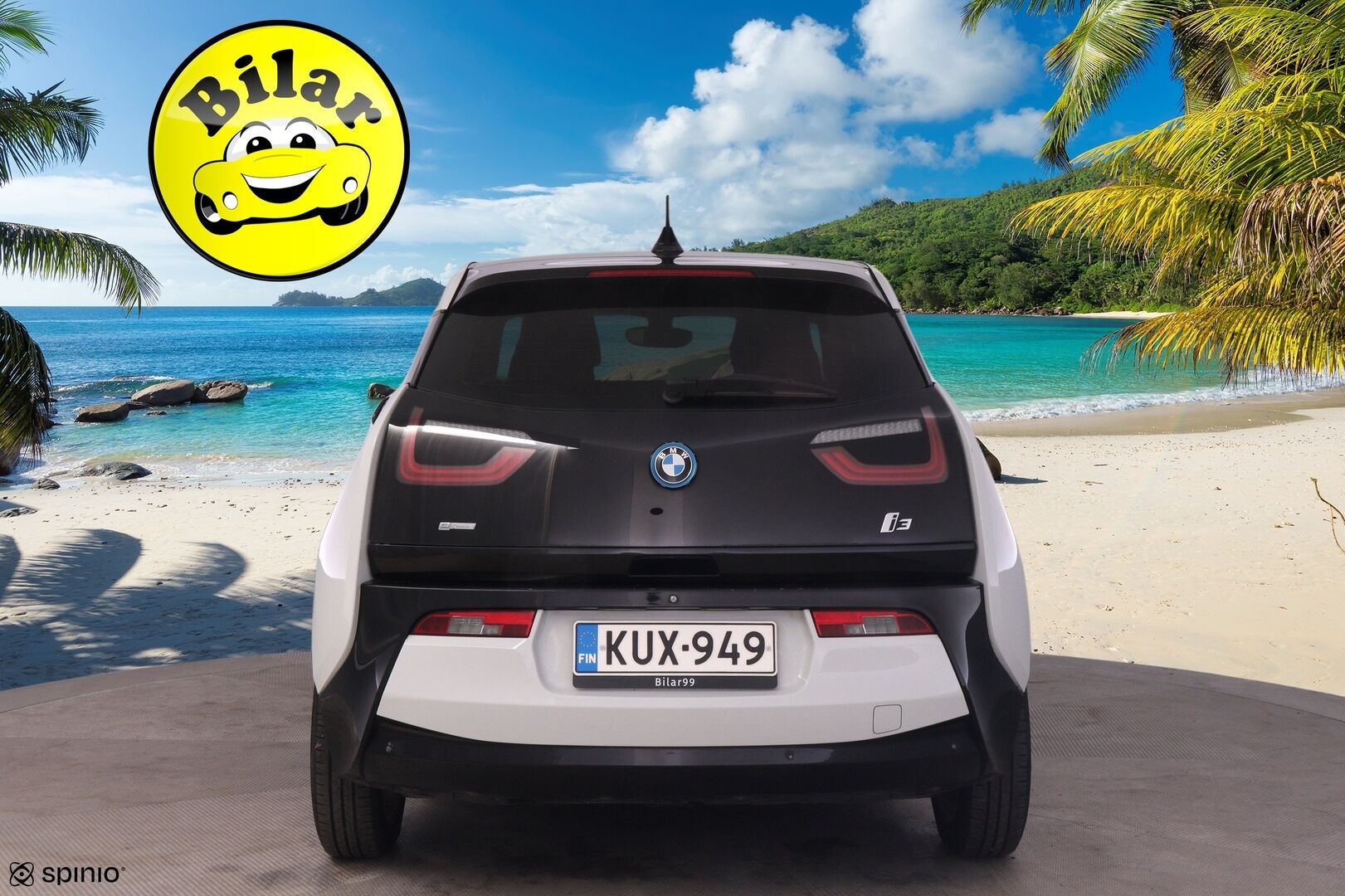 BMW i3 2016 22kWh 60 Ah REX - | Navi | Bluetooth | Vakkari | P.Kamera | Tutkat | 2x Hyvillä Renkailla |