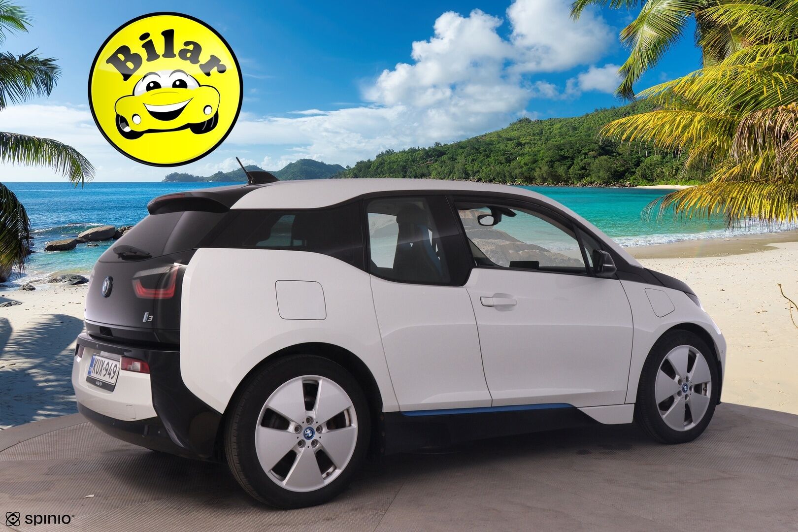BMW i3 2016 22kWh 60 Ah REX - | Navi | Bluetooth | Vakkari | P.Kamera | Tutkat | 2x Hyvillä Renkailla |