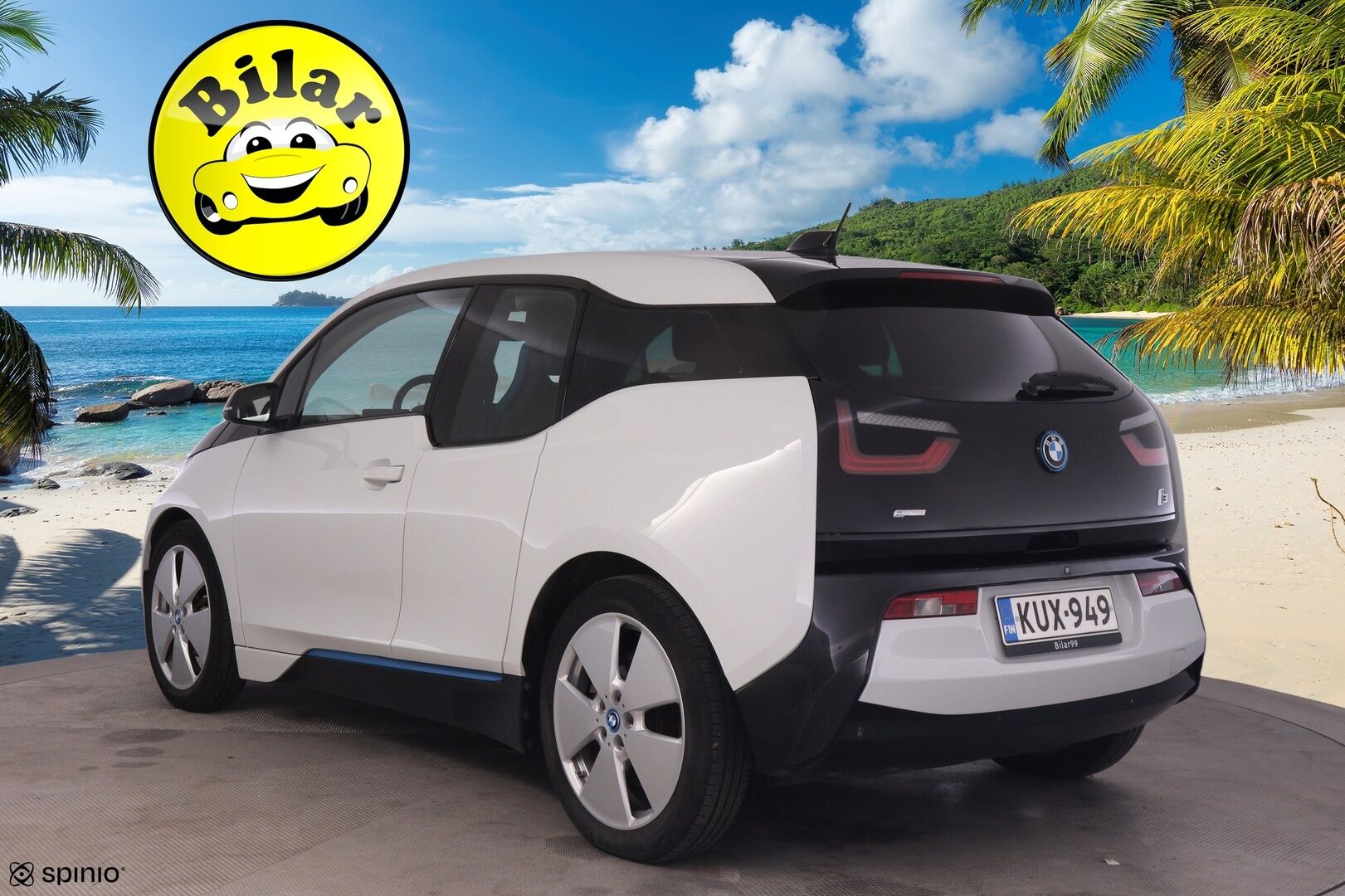 BMW i3 2016 22kWh 60 Ah REX - | Navi | Bluetooth | Vakkari | P.Kamera | Tutkat | 2x Hyvillä Renkailla |