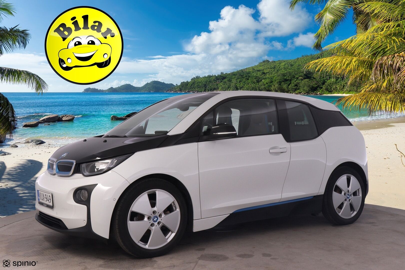 BMW i3 2016 22kWh 60 Ah REX - | Navi | Bluetooth | Vakkari | P.Kamera | Tutkat | 2x Hyvillä Renkailla |