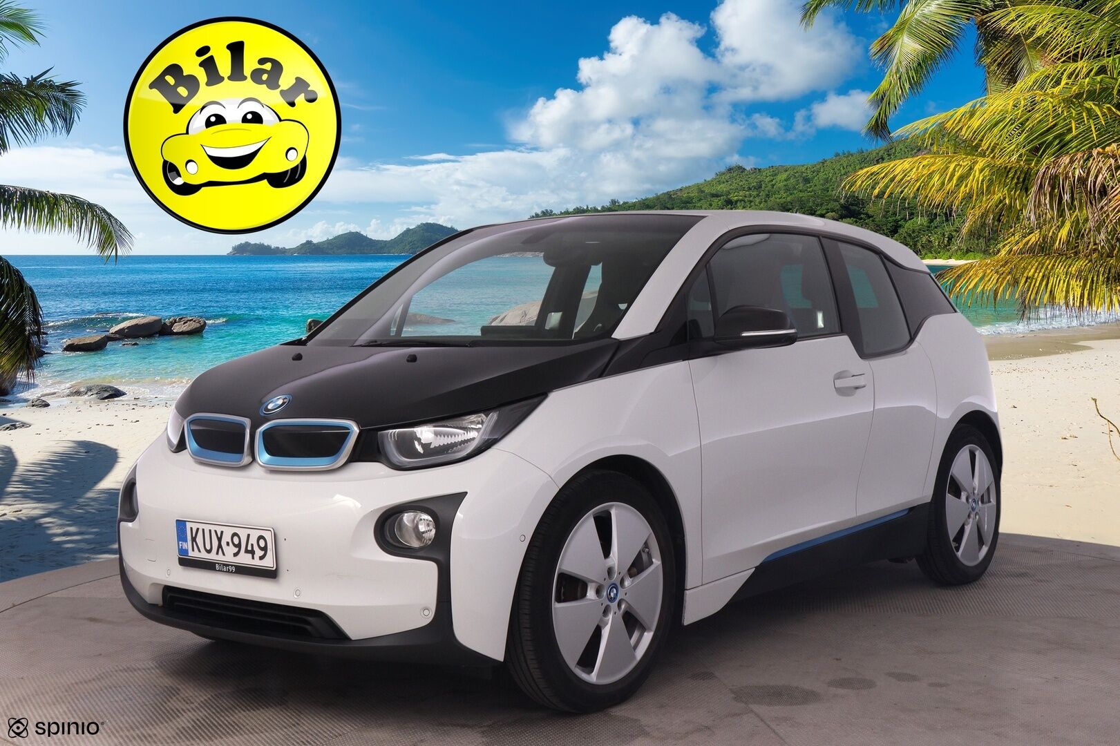 BMW i3 2016 22kWh 60 Ah REX - | Navi | Bluetooth | Vakkari | P.Kamera | Tutkat | 2x Hyvillä Renkailla |