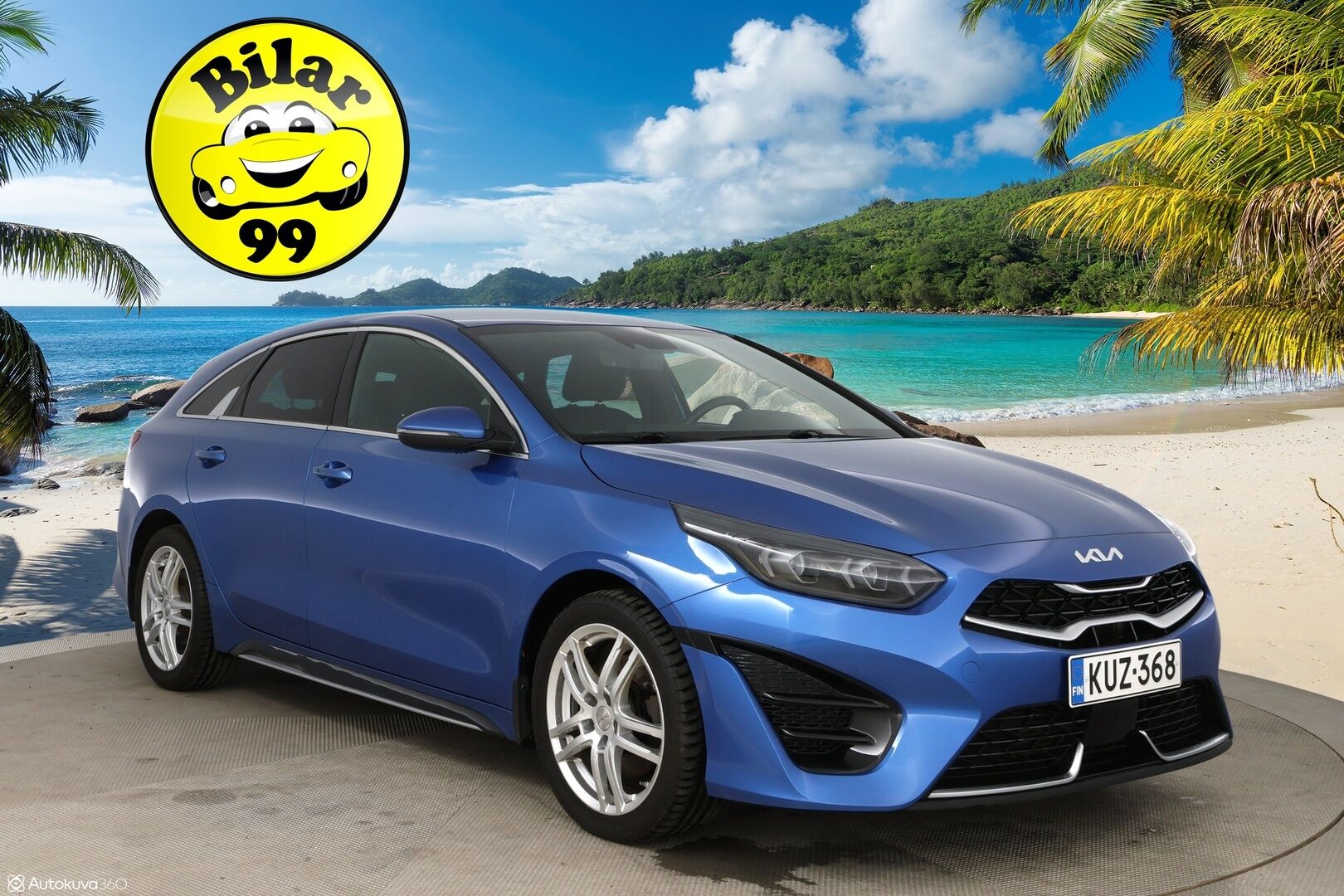 Kia ProCeed 2023 1,5 T-GDI 160hv GT-Line DCT **Facelift / Adapt. vakkari / P.kamera / Keyless / Apple&Android / Navi / Kaistavahti** - 1-om. Suomi-auto / Merkkihuollettu / Viimeisin huolto 105tkm kohdalla! 