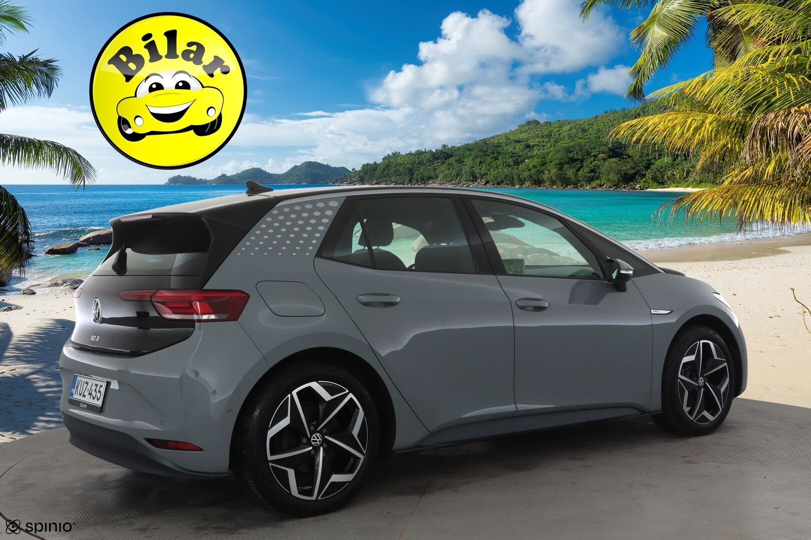 Volkswagen ID.3 2023 Pro Performance FastLane 150 kW, akku 58 kWh - | ACC | ILP | P.kamera | Nahka-alcantara | Lane Assist | Keyless | Ambient Light | Apple & Android | 1-om suomiauto | 2x renkaat aluin | ALV | 