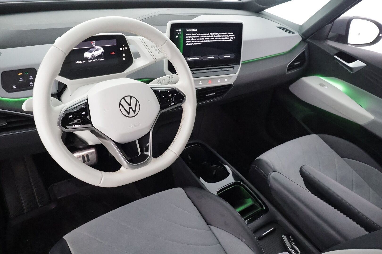 Volkswagen ID.3 2023 Pro Performance FastLane 150 kW, akku 58 kWh - | ACC | ILP | P.kamera | Nahka-alcantara | Lane Assist | Keyless | Ambient Light | Apple & Android | 1-om suomiauto | 2x renkaat aluin | ALV | 
