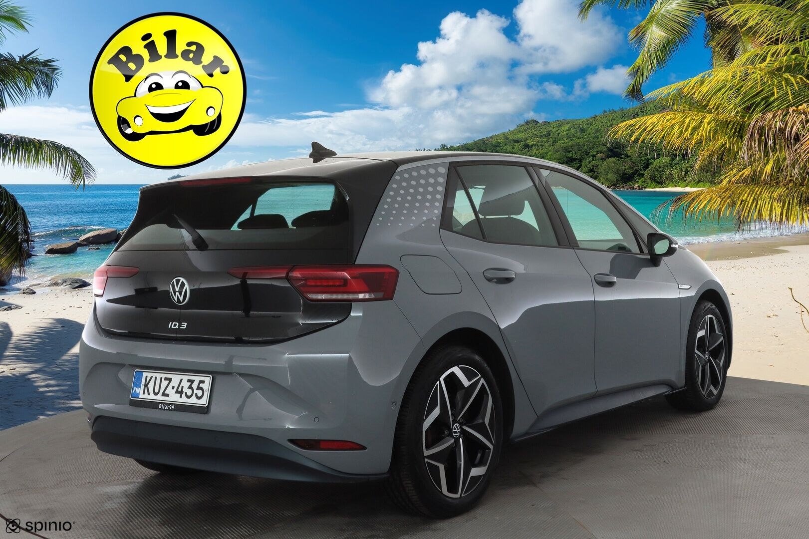 Volkswagen ID.3 2023 Pro Performance FastLane 150 kW, akku 58 kWh - | ACC | ILP | P.kamera | Nahka-alcantara | Lane Assist | Keyless | Ambient Light | Apple & Android | 1-om suomiauto | 2x renkaat aluin | ALV | 