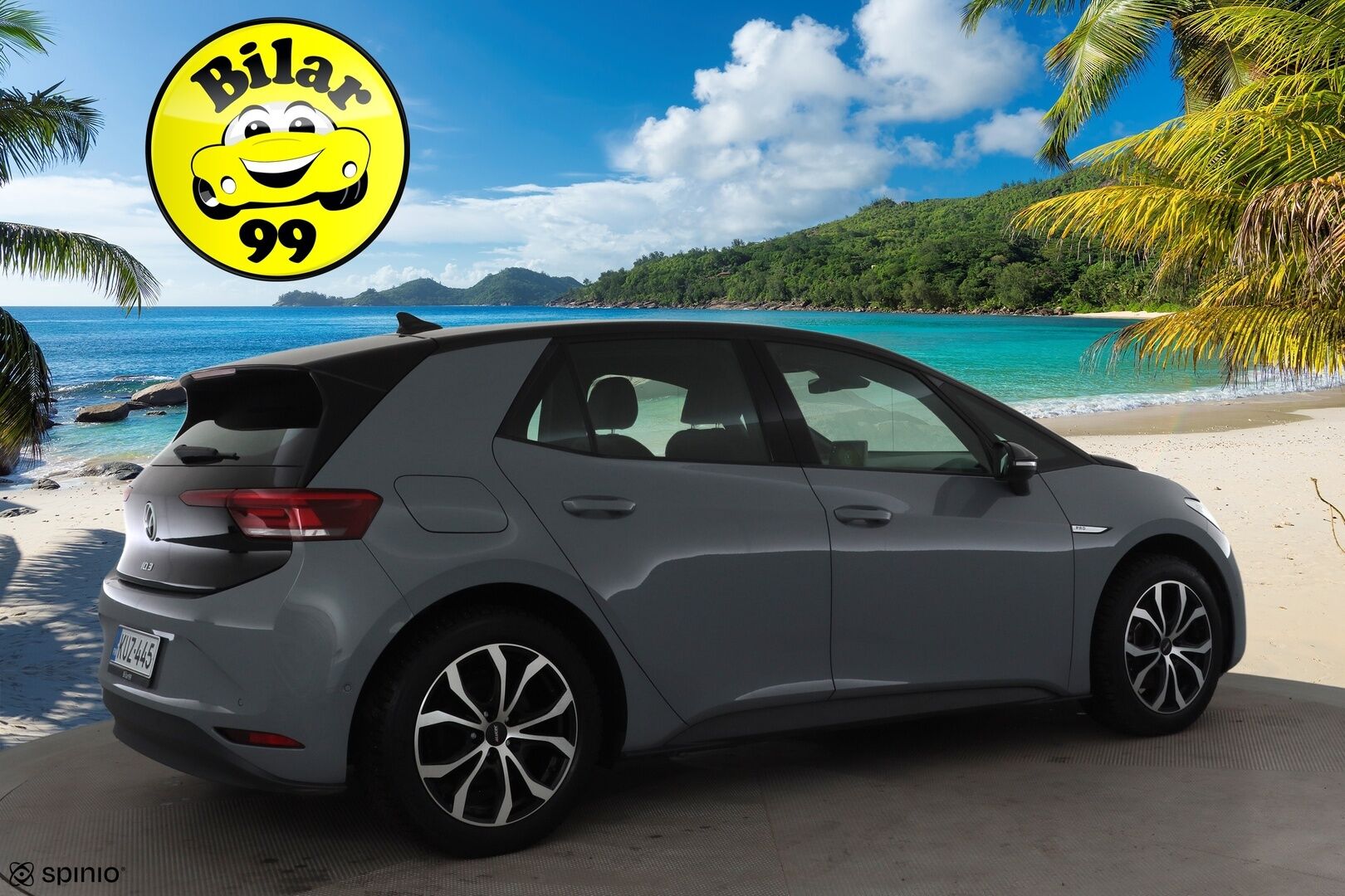 Volkswagen ID.3 2023 Pro Performance Fastlane 150kw 58 Kwh * ACC / ILP / P.kamera / LED / Navi / Puolinahat / KeylessGo * - 1.Om Suomi-auto / Akku kuntotarkastettu / Kahdet renkaat aluvanteilla / Merkkihuollettu