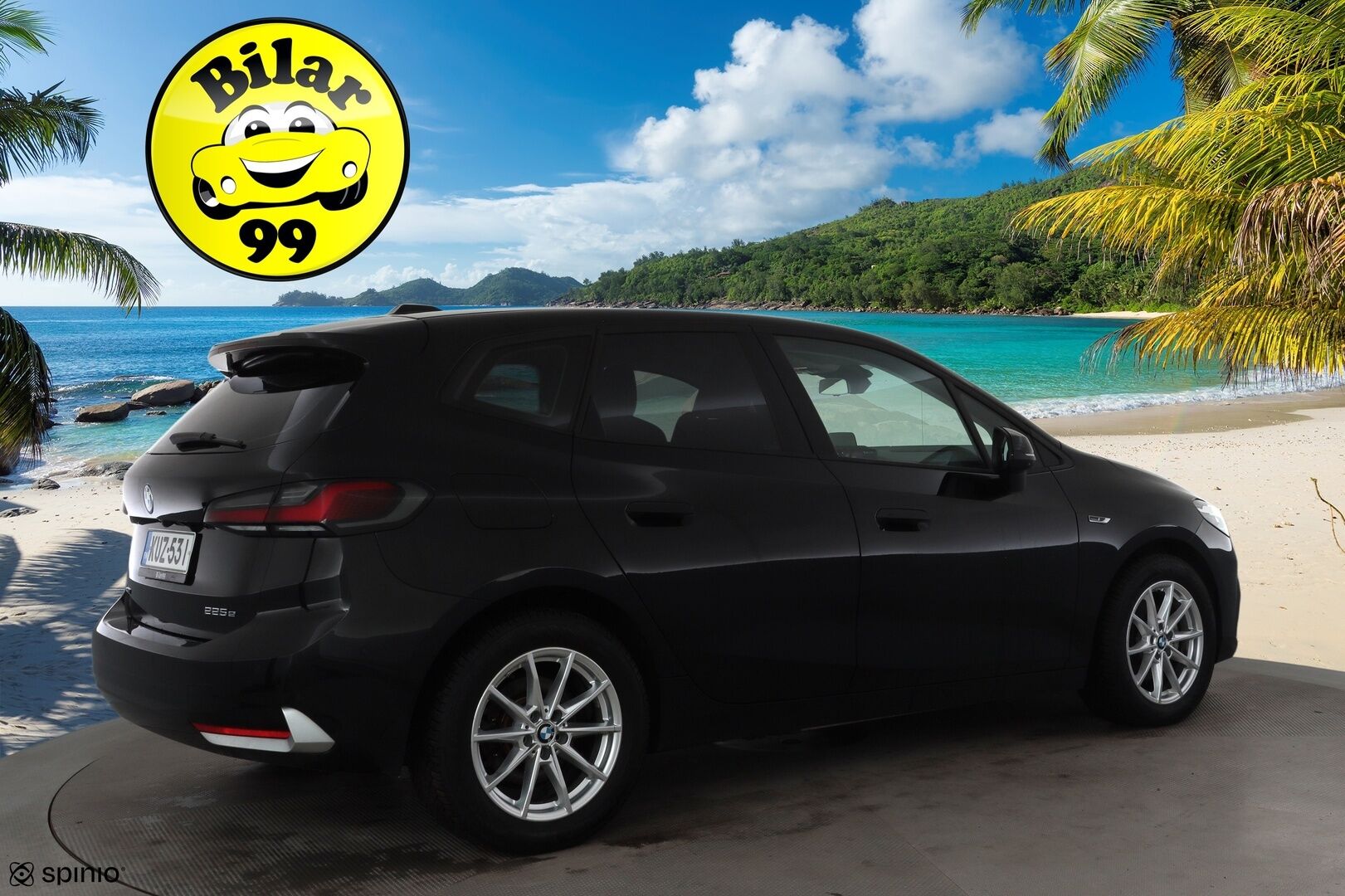 BMW 225 2023 U06 Active Tourer 225e xDrive Charged Edition * Widescreen / ACC / Adapt.LED / 360 / Sportpenkit / Kaistavahti / HUD * - 1-om Suomi-auto / Akku kuntotarkastettu SoH 97% / 2x Latauskaapelit / Kahdet renkaat aluvanteilla / Merkkihuollot