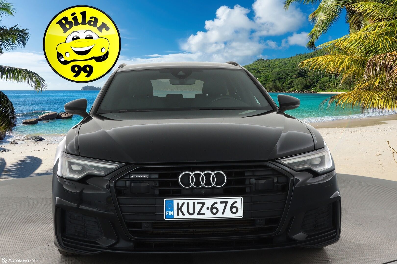 Audi A6 2020 Business Sport 55 TFSI e quattro S-Line **360.kamera / Muistipenkki / Adapt.vakkari / Matrix / KeylessGo / Koukku** - 3,99 % KORKOTARJOUS TÄHÄN AUTOON - Juuri huollettu! / Uusi tuulilasi / 2x renkaat ja vanteet!