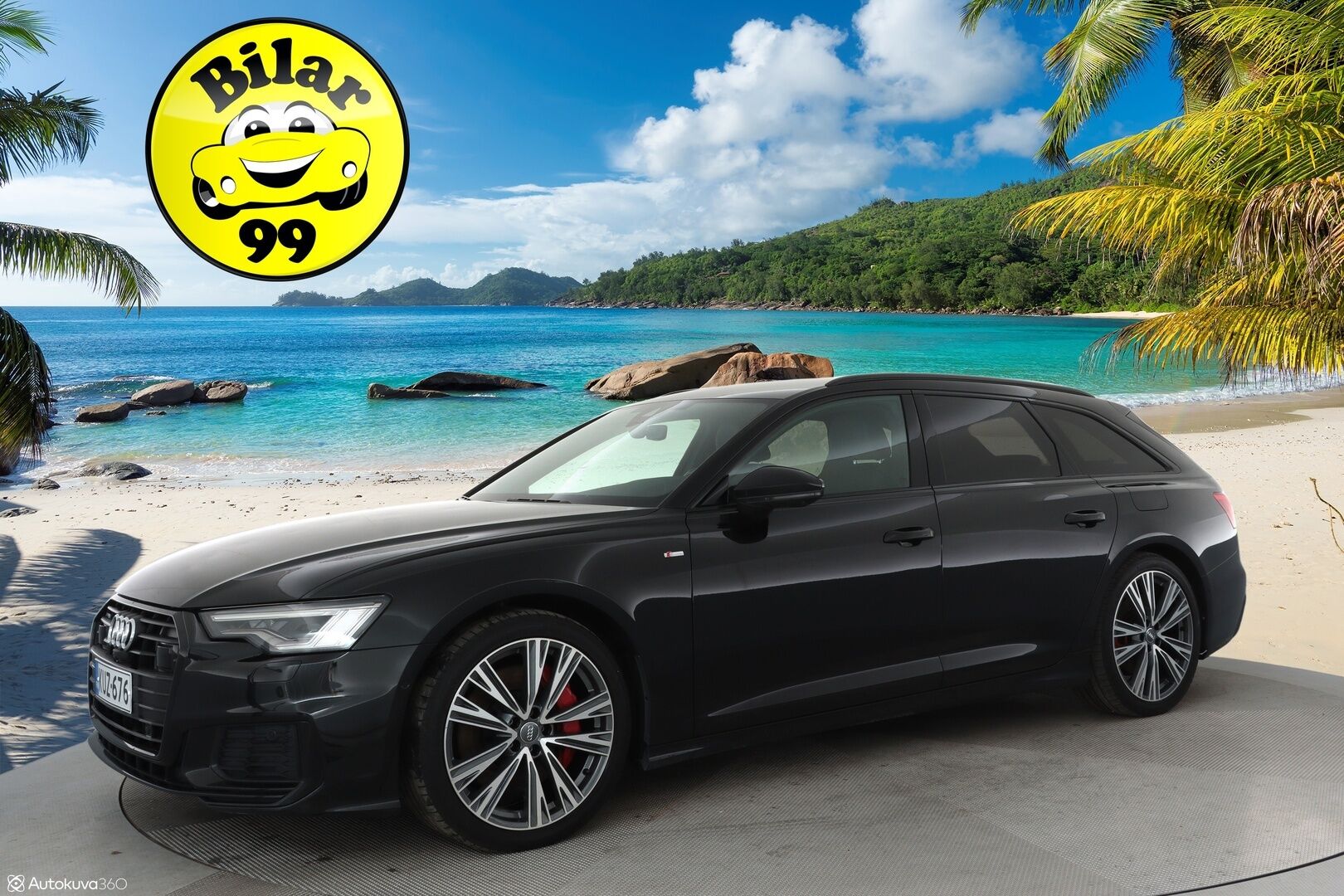 Audi A6 2020 Business Sport 55 TFSI e quattro S-Line **360.kamera / Muistipenkki / Adapt.vakkari / Matrix / KeylessGo / Koukku** - 3,99 % KORKOTARJOUS TÄHÄN AUTOON - Juuri huollettu! / Uusi tuulilasi / 2x renkaat ja vanteet!