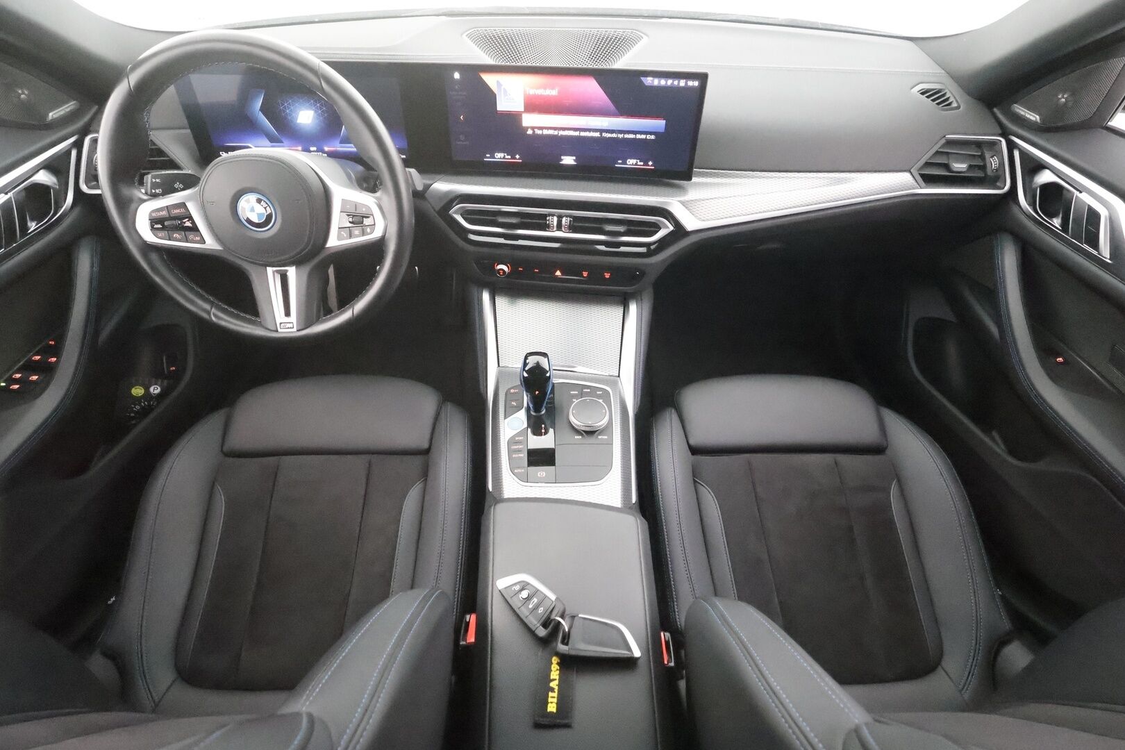 BMW I4 M50 2023 Charged - | ACC | Lisälämmitin | Koukku |  Laser Light | H/K | Sporttipenkki | P.kamera | Puolinahat | Apple&Android | 1.Om Suomi-auto | Kahdet Renkaat | Merkkihuollettu |