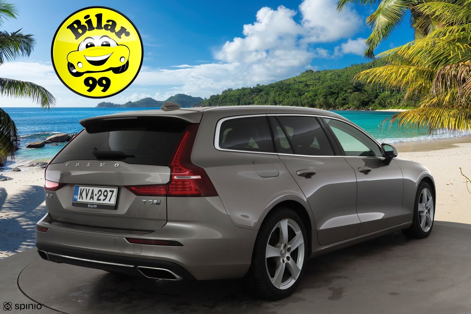 Volvo V60 2019 T8 AWD Inscription aut * Panorama / ACC / LED / P.tutkat / Webasto / Koukku /  Navi / Sportnahat / Keyless * - 2x Latauskaapelit / Kahdet renkaat / Merkkihuollettu - HULLUT JOULUT KORKOTARJOUS 2,49% 