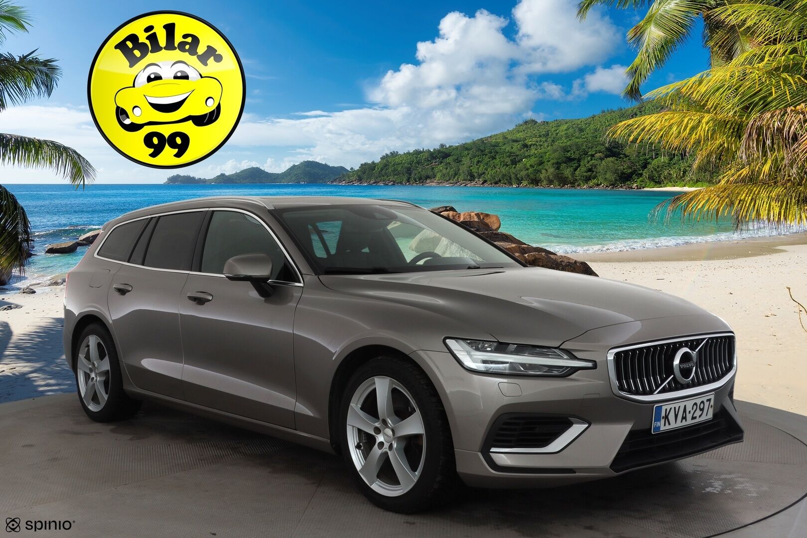 Volvo V60 2019 T8 AWD Inscription aut * Panorama / ACC / LED / P.tutkat / Webasto / Koukku /  Navi / Sportnahat / Keyless * - 2x Latauskaapelit / Kahdet renkaat / Merkkihuollettu - HULLUT JOULUT KORKOTARJOUS 2,49% 