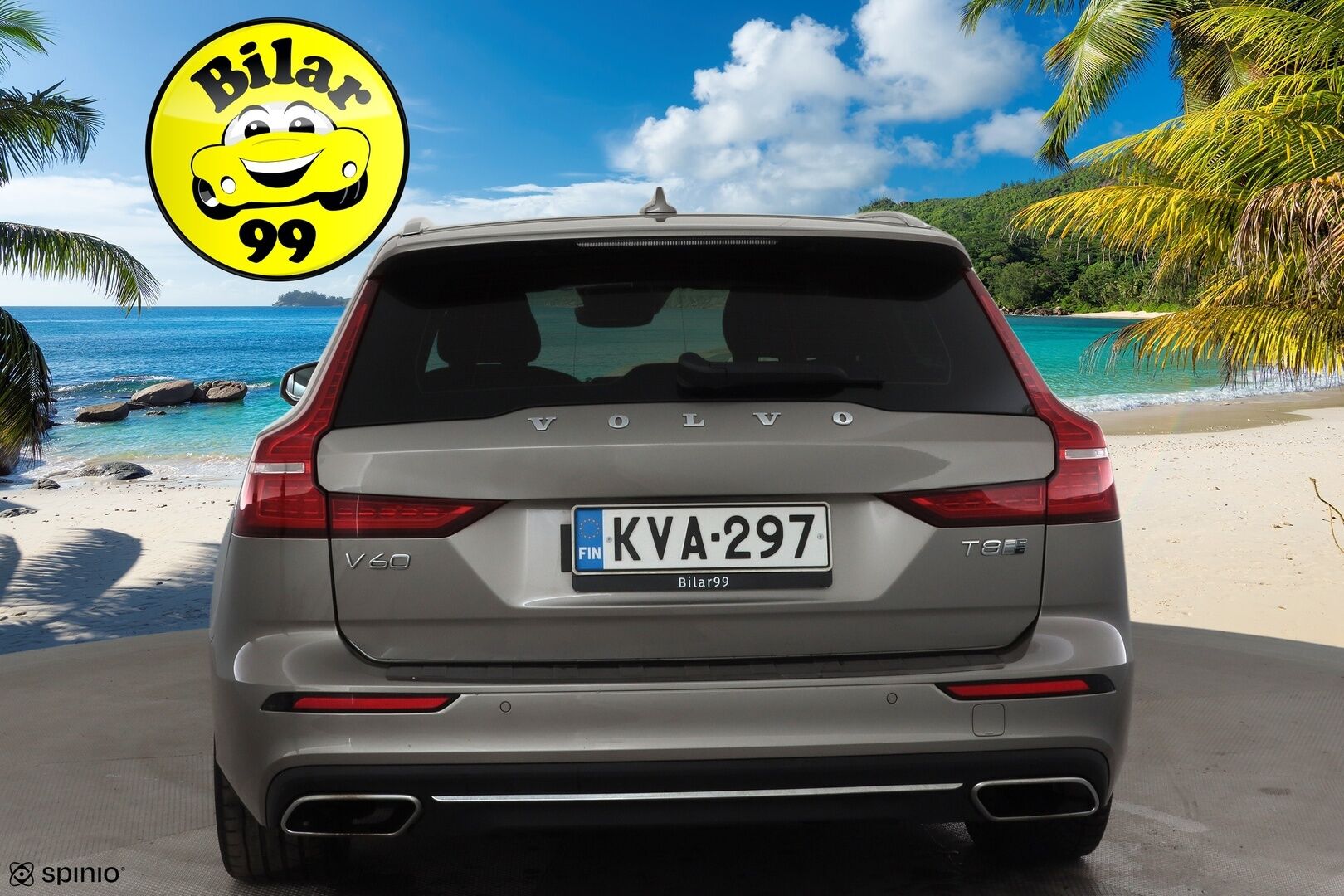 Volvo V60 2019 T8 AWD Inscription aut * Panorama / ACC / LED / P.tutkat / Webasto / Koukku /  Navi / Sportnahat / Keyless * - 2x Latauskaapelit / Kahdet renkaat / Merkkihuollettu - HULLUT JOULUT KORKOTARJOUS 2,49% 