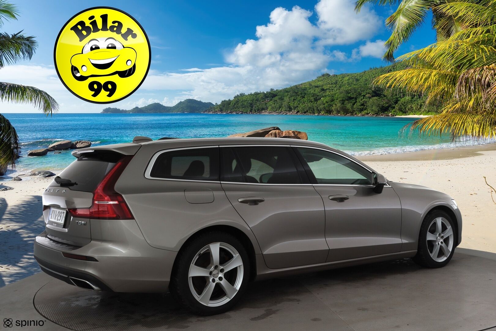 Volvo V60 2019 T8 AWD Inscription aut * Panorama / ACC / LED / P.tutkat / Webasto / Koukku /  Navi / Sportnahat / Keyless * - 2x Latauskaapelit / Kahdet renkaat / Merkkihuollettu - HULLUT JOULUT KORKOTARJOUS 2,49% 