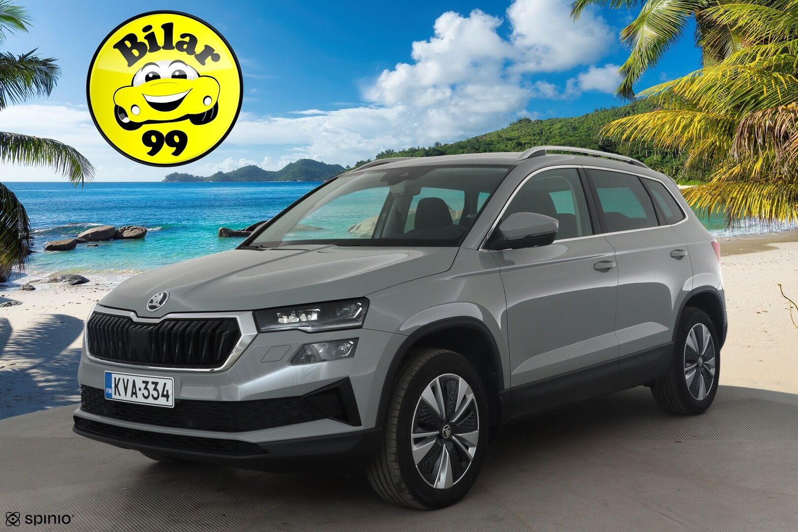 Skoda Karoq 2023 2.0 TDI 115 Style DSG *Webasto / Koukku / ACC / Matrix-LED / P.kamera / Navi / Kaistavahti / Keyless* - 1-om Suomi-auto / Kahdet Renkaat