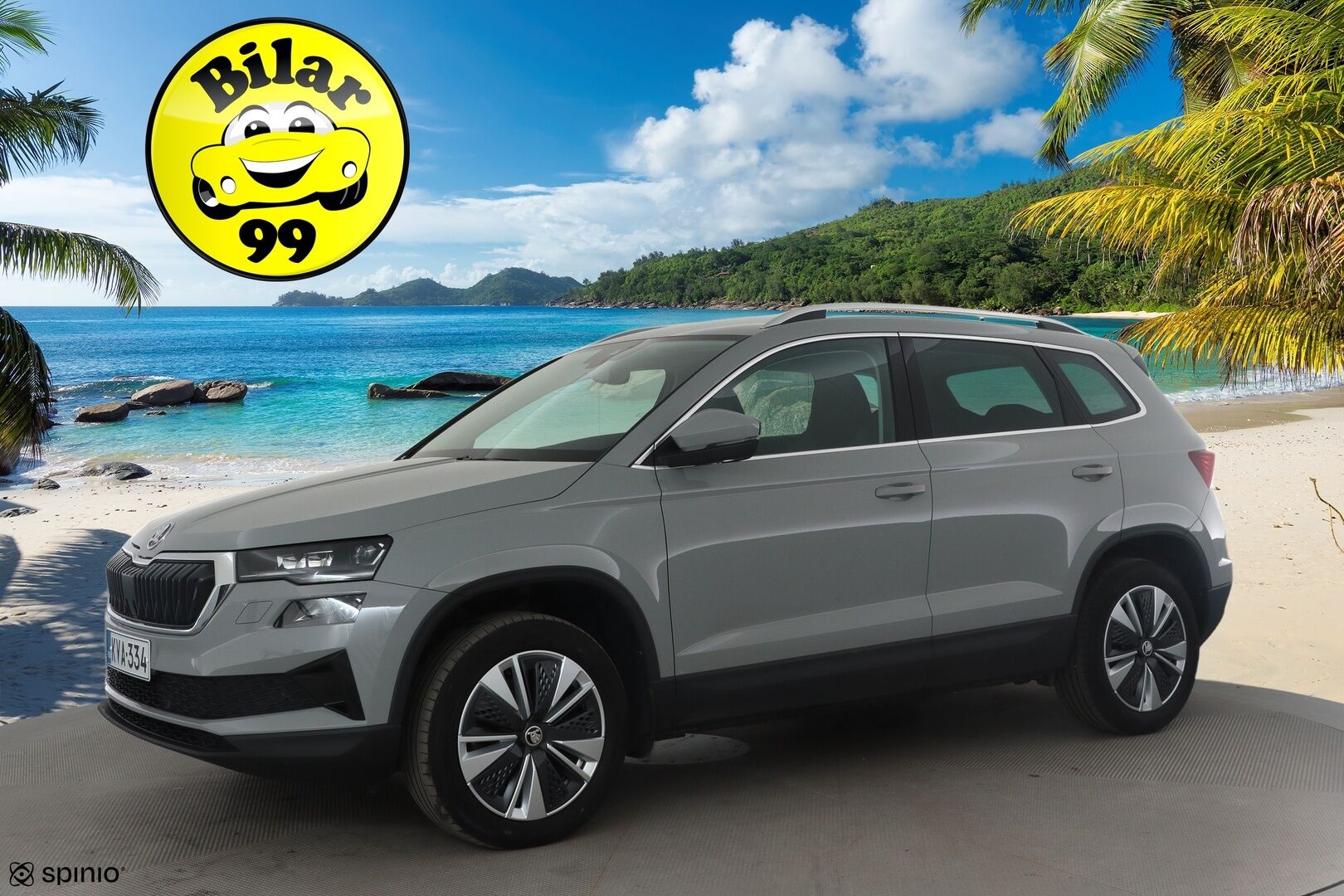 Skoda Karoq 2023 2.0 TDI 115 Style DSG *Webasto / Koukku / ACC / Matrix-LED / P.kamera / Navi / Kaistavahti / Keyless* - 1-om Suomi-auto / Kahdet Renkaat
