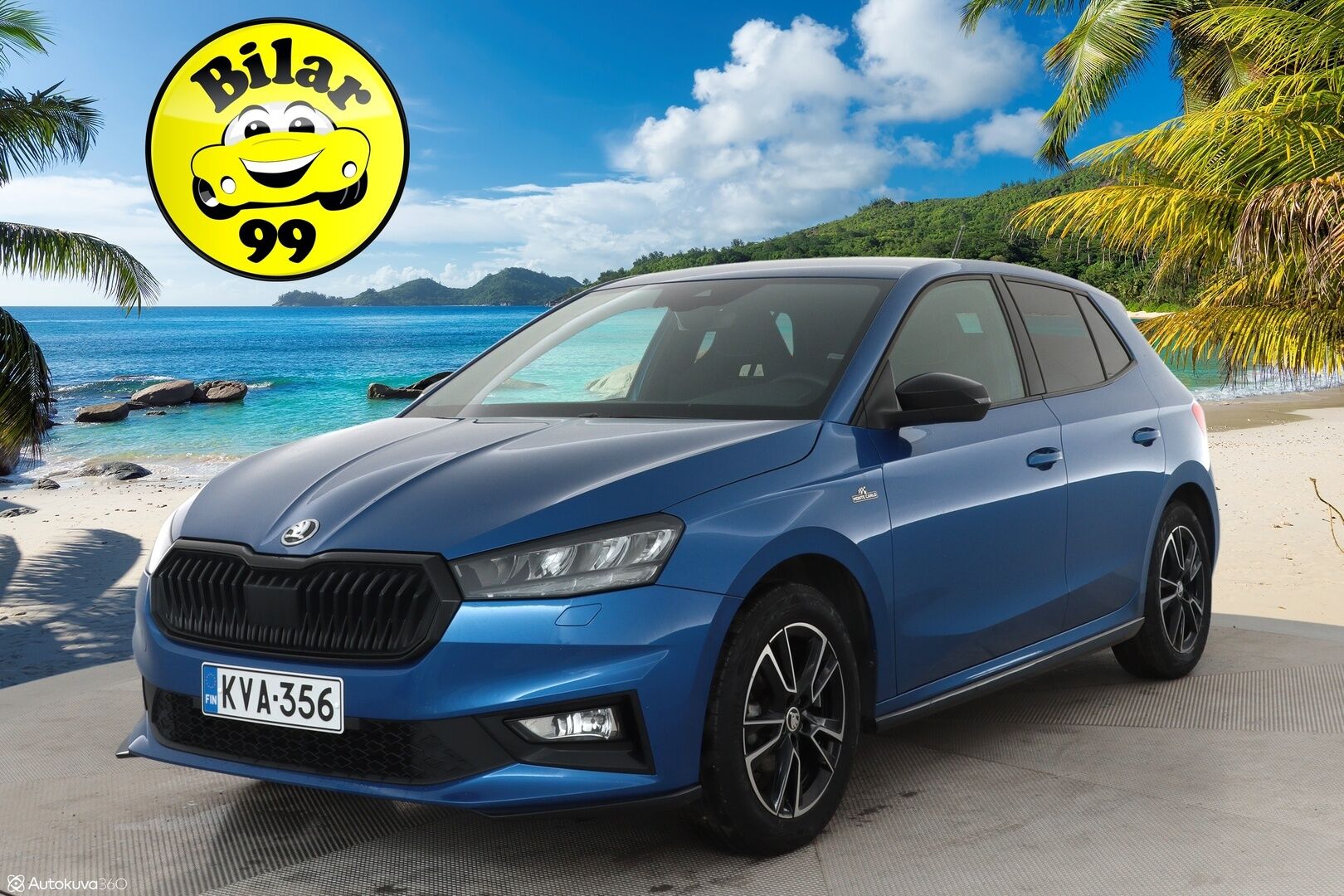 Skoda Fabia 2023 1.0 TSI 95 Monte Carlo - Adapt. Vakkari / LED-valot / P. tutka / Kaistavahti / Rattilämppäri / Aut. Ilmastointi / KeylessGO / 2x Renkaat 