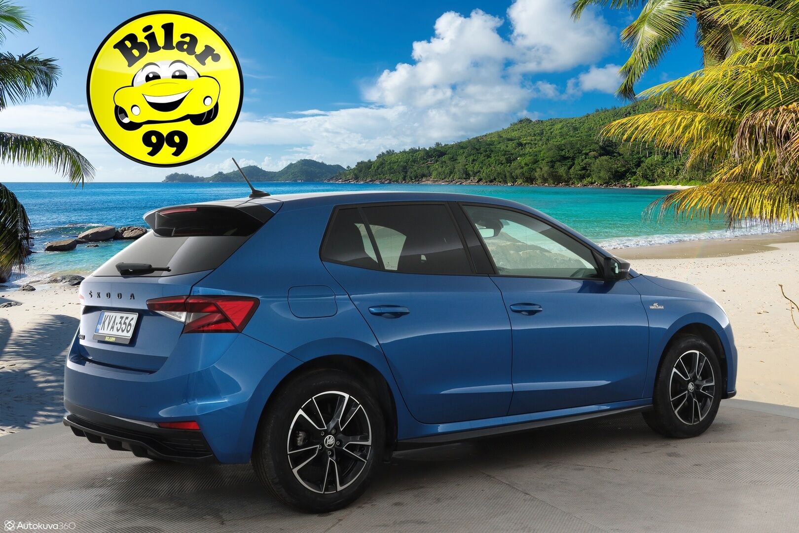 Skoda Fabia 2023 1.0 TSI 95 Monte Carlo - Adapt. Vakkari / LED-valot / P. tutka / Kaistavahti / Rattilämppäri / Aut. Ilmastointi / KeylessGO / 2x Renkaat 