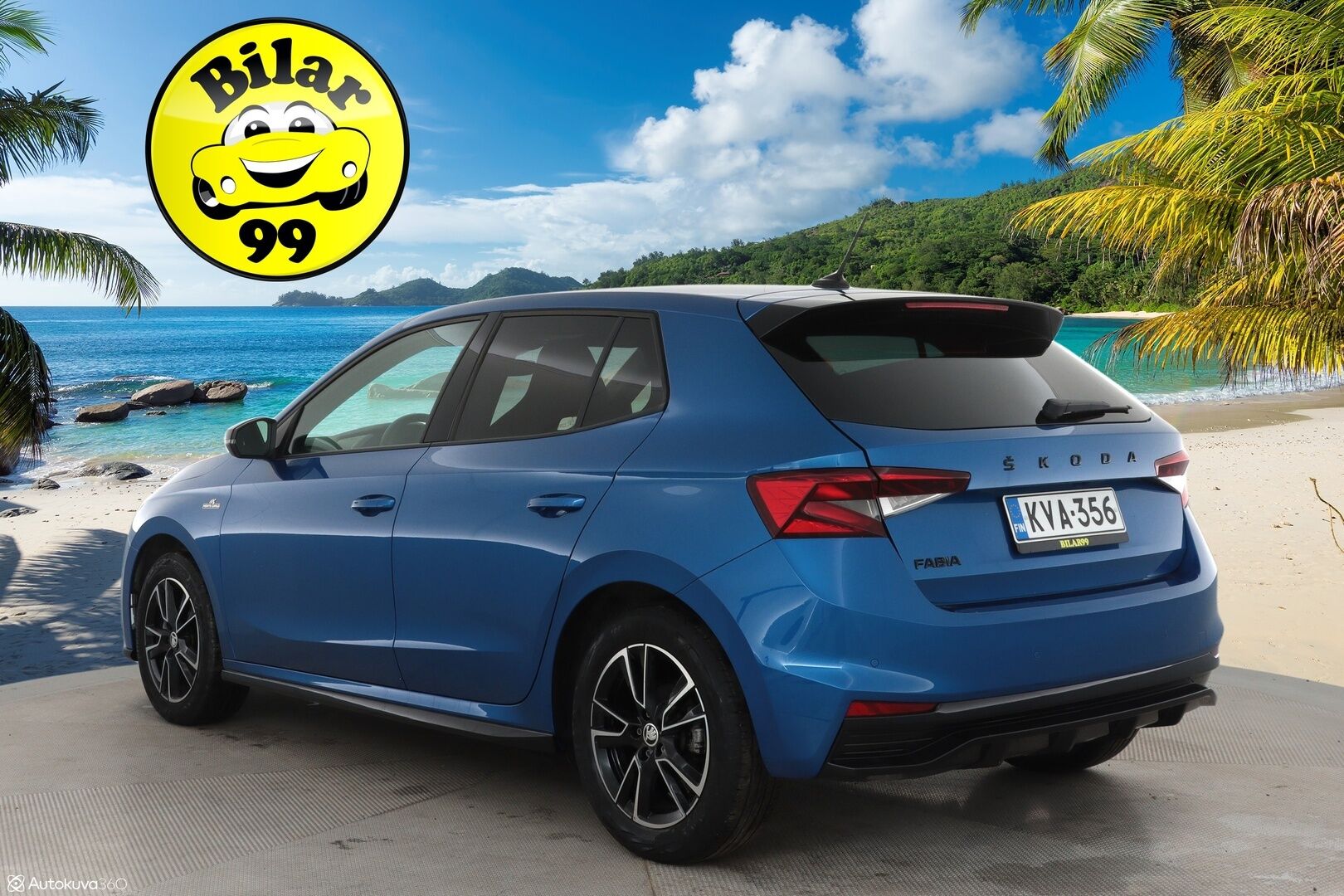 Skoda Fabia 2023 1.0 TSI 95 Monte Carlo - Adapt. Vakkari / LED-valot / P. tutka / Kaistavahti / Rattilämppäri / Aut. Ilmastointi / KeylessGO / 2x Renkaat 