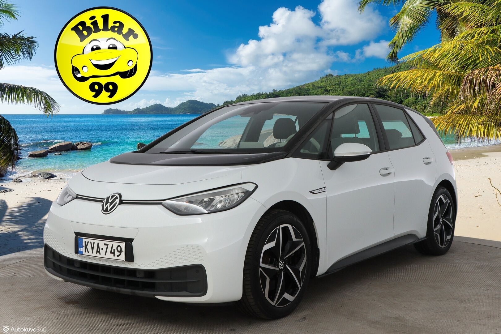 Volkswagen ID.3 2020 Pro S Tour 150kW, akku 77kWh - Digimittari / Kangas-Alcantara / Vakkari / Lisälämmitin / Navi / Apple&Android / LED / 2x Renkaat aluvantein!
