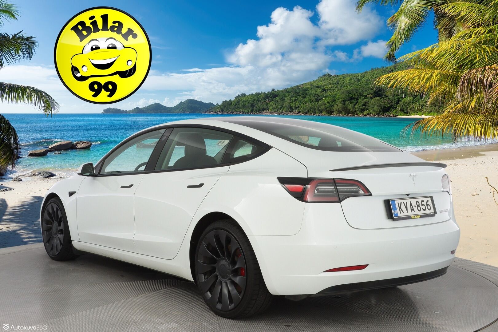 Tesla Model 3 2021 Performance * ACC / Lämpöpumppu / Premium Audio / Nahkasisusta / Kamera * - Lämpöpumppu / Käyttöönotto 12/2021 / Matrix-Led / Uudet kesärenkaat