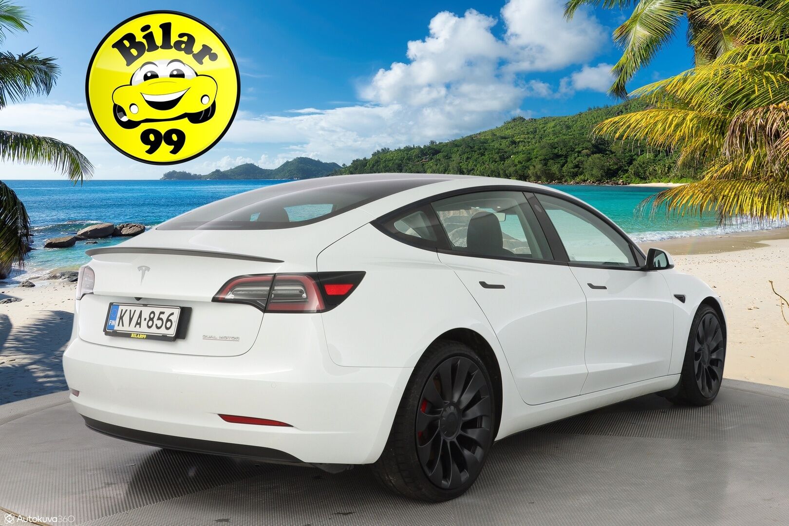 Tesla Model 3 2021 Performance * ACC / Lämpöpumppu / Premium Audio / Nahkasisusta / Kamera * - Lämpöpumppu / Käyttöönotto 12/2021 / Matrix-Led / Uudet kesärenkaat