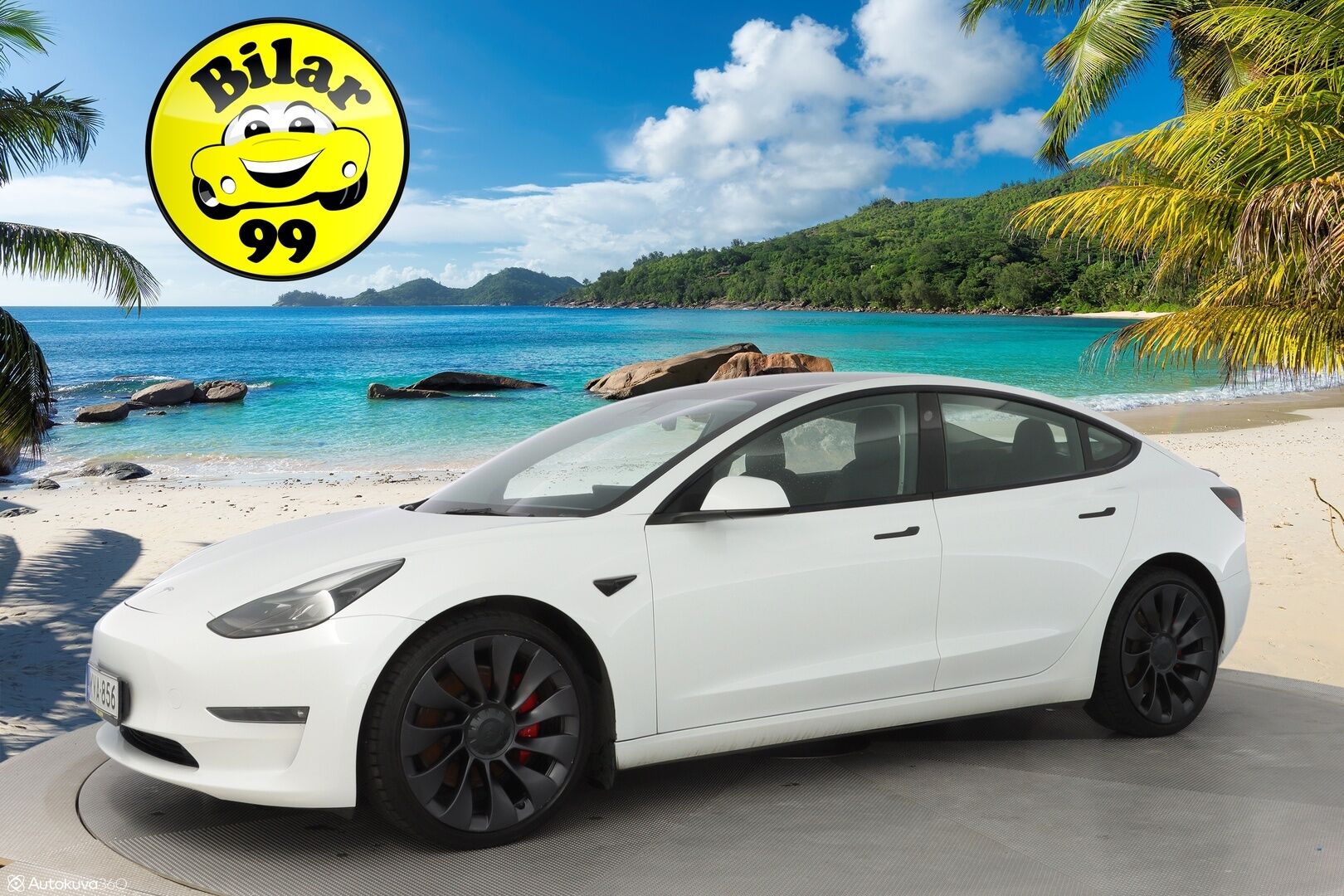 Tesla Model 3 2021 Performance * ACC / Lämpöpumppu / Premium Audio / Nahkasisusta / Kamera * - Lämpöpumppu / Käyttöönotto 12/2021 / Matrix-Led / Uudet kesärenkaat
