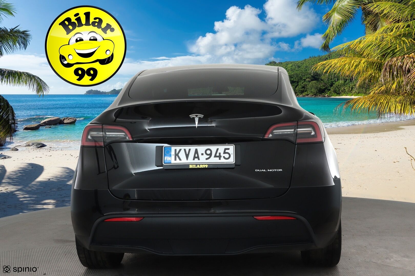 Tesla Model Y 2022 Long Range **Lämpöpumppu / Lasikatto / Matrix-LED / Adapt.Vakkari / P.Kamera / Muistipenkki / Navi / Keyless** - 3,99 % KORKOTARJOUS TÄHÄN AUTOON - Kahdet Renkaat