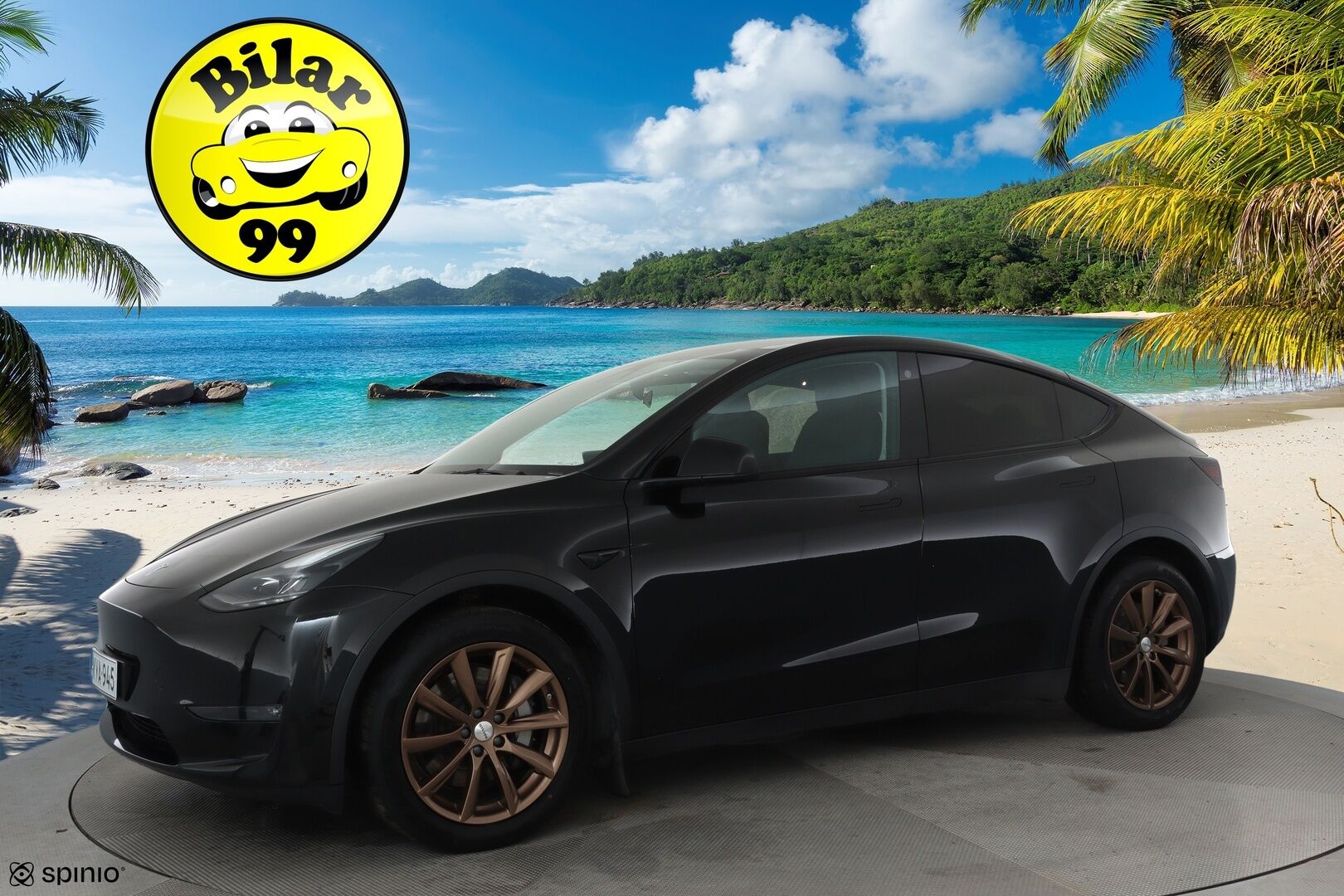 Tesla Model Y 2022 Long Range **Lämpöpumppu / Lasikatto / Matrix-LED / Adapt.Vakkari / P.Kamera / Muistipenkki / Navi / Keyless** - 3,99 % KORKOTARJOUS TÄHÄN AUTOON - Kahdet Renkaat