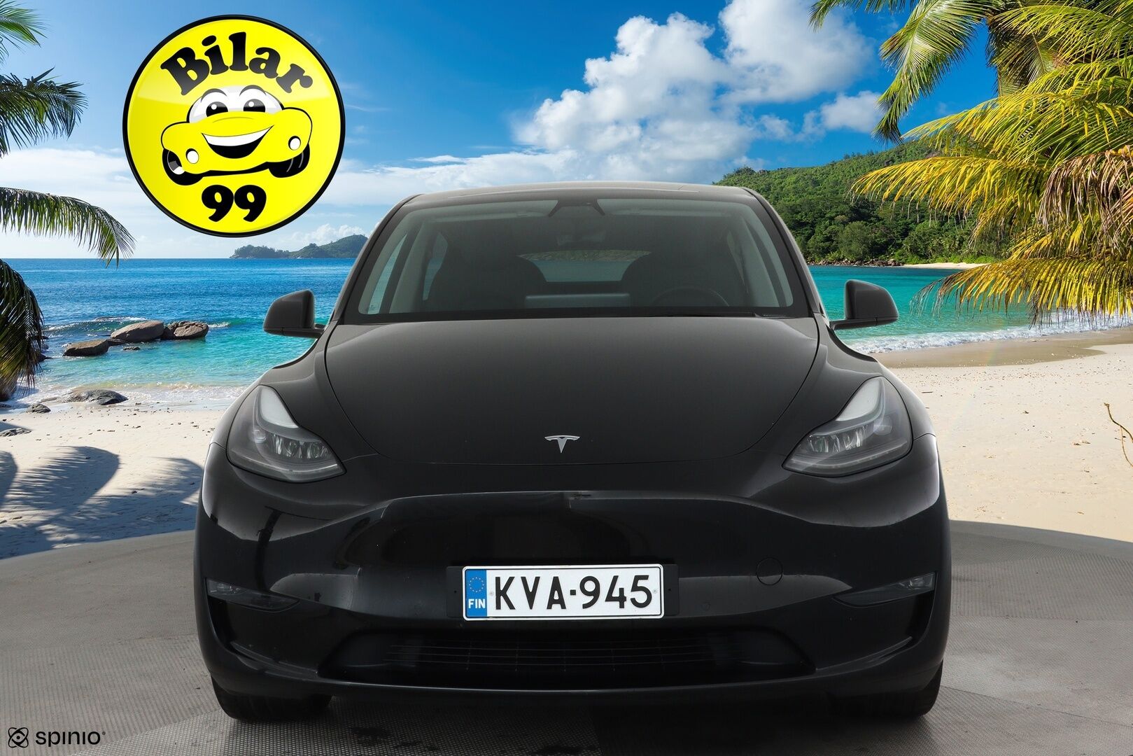 Tesla Model Y 2022 Long Range **Lämpöpumppu / Lasikatto / Matrix-LED / Adapt.Vakkari / P.Kamera / Muistipenkki / Navi / Keyless** - 3,99 % KORKOTARJOUS TÄHÄN AUTOON - Kahdet Renkaat