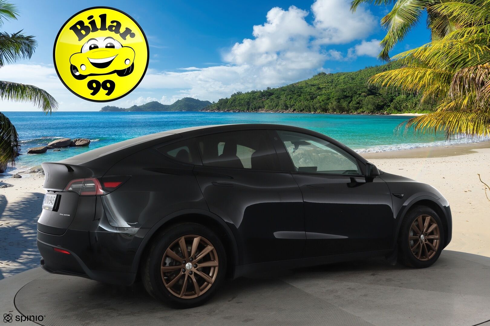 Tesla Model Y 2022 Long Range **Lämpöpumppu / Lasikatto / Matrix-LED / Adapt.Vakkari / P.Kamera / Muistipenkki / Navi / Keyless** - 3,99 % KORKOTARJOUS TÄHÄN AUTOON - Kahdet Renkaat