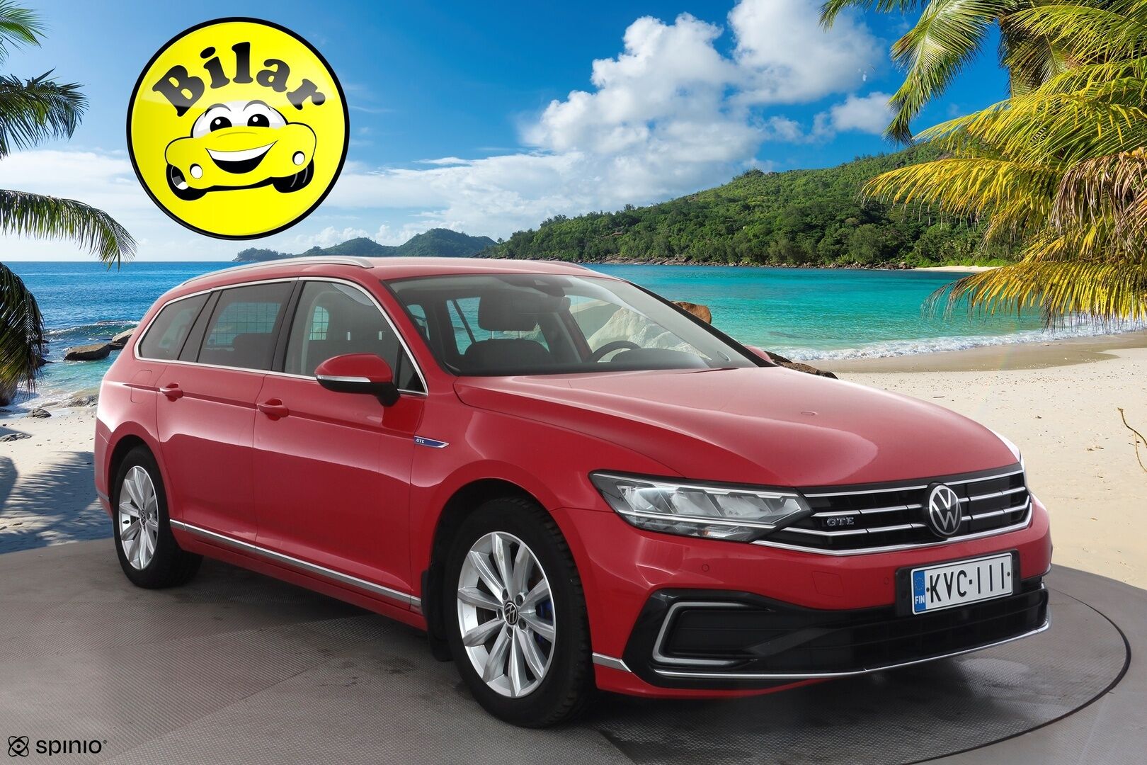 Volkswagen Passat 2021 Variant GTE Business Plug-In Hybrid 160 kW DSG-automaatti - | ACC | Koukku | Webasto | Digimittaristo | Nahka-alcantara | P.kamera | Navi | Lane Assist | App-Connect | LED | Lämm. ratti | 2x renkaat aluin | 