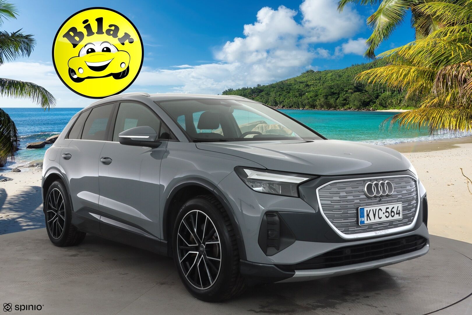 Audi Q4 e-tron 2023 40 e-tron - | ACC | ILP | P.Kamera | LED | Apple&Android |1.Om Suomi-auto | Kahdet Renkaat |