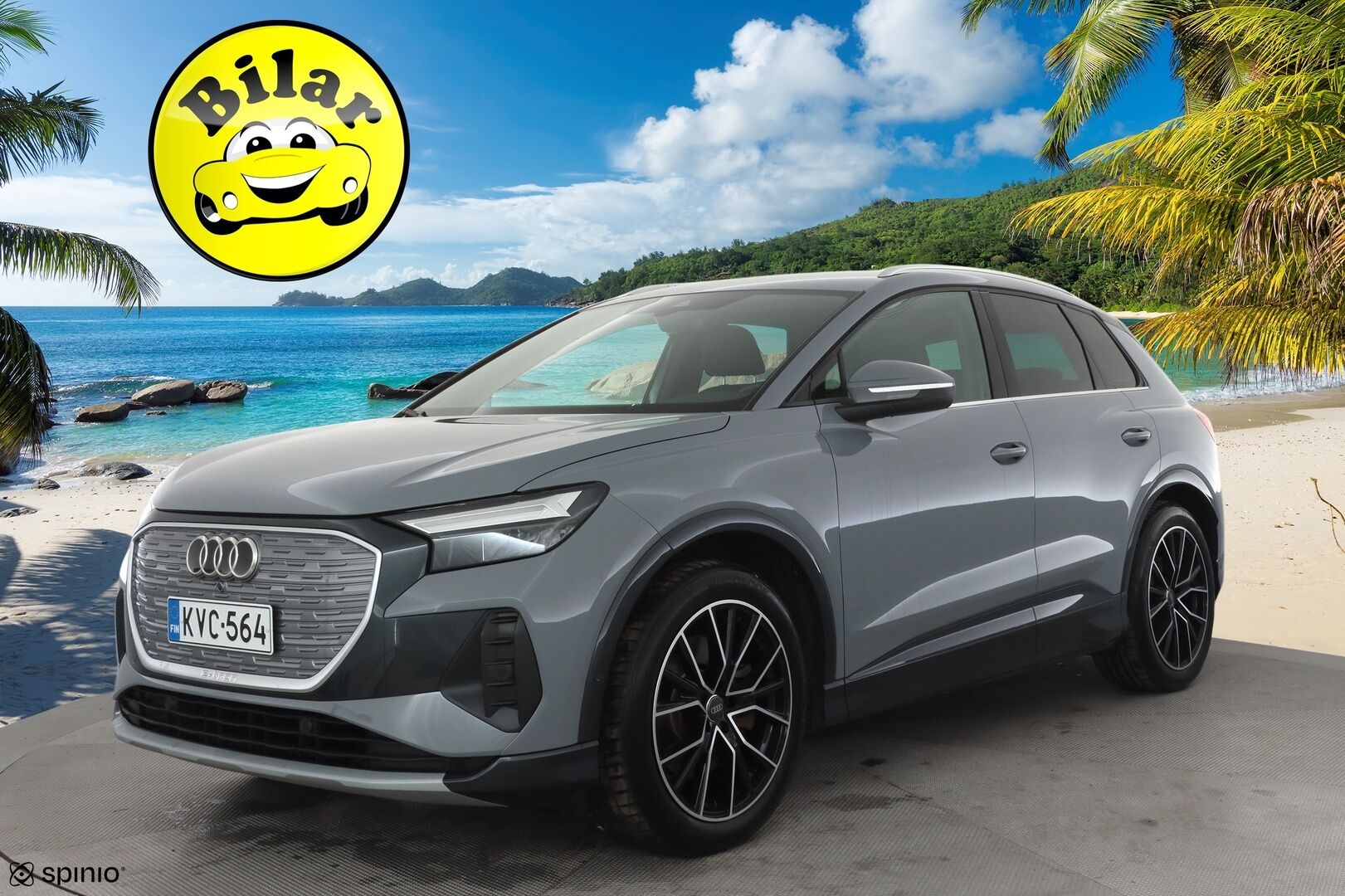 Audi Q4 e-tron 2023 40 e-tron - | ACC | ILP | P.Kamera | LED | Apple&Android |1.Om Suomi-auto | Kahdet Renkaat |